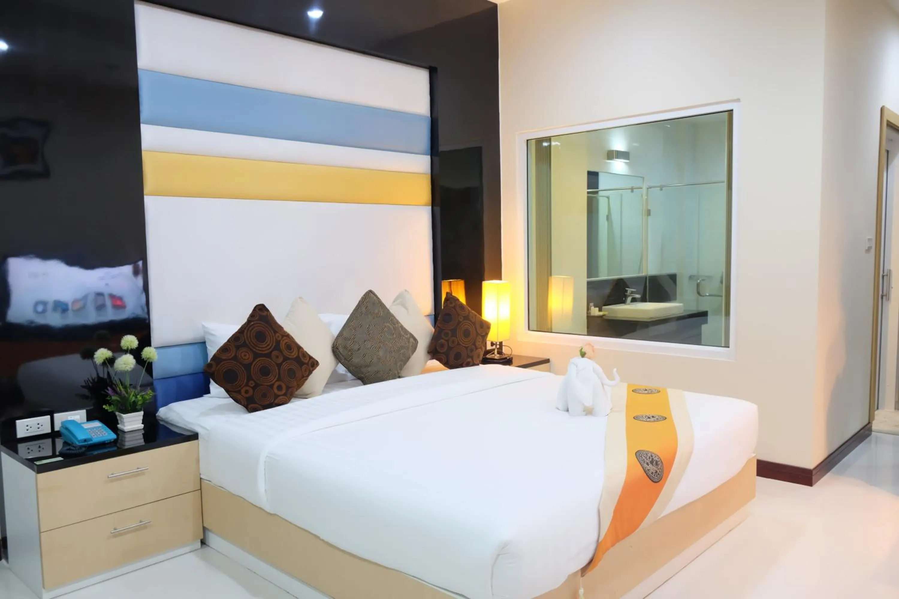 Bed in Eastpana Executive Residence 304 Prachinburi