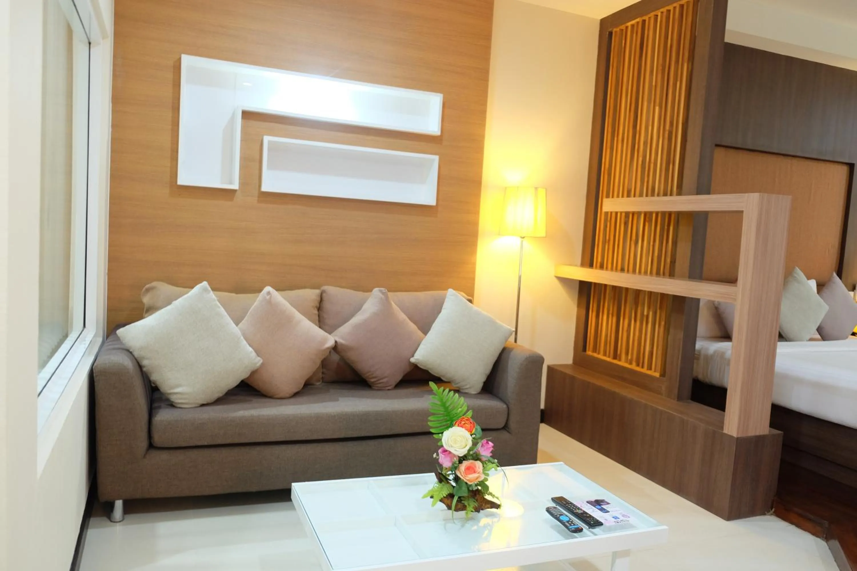 Bed in Eastpana Executive Residence 304 Prachinburi