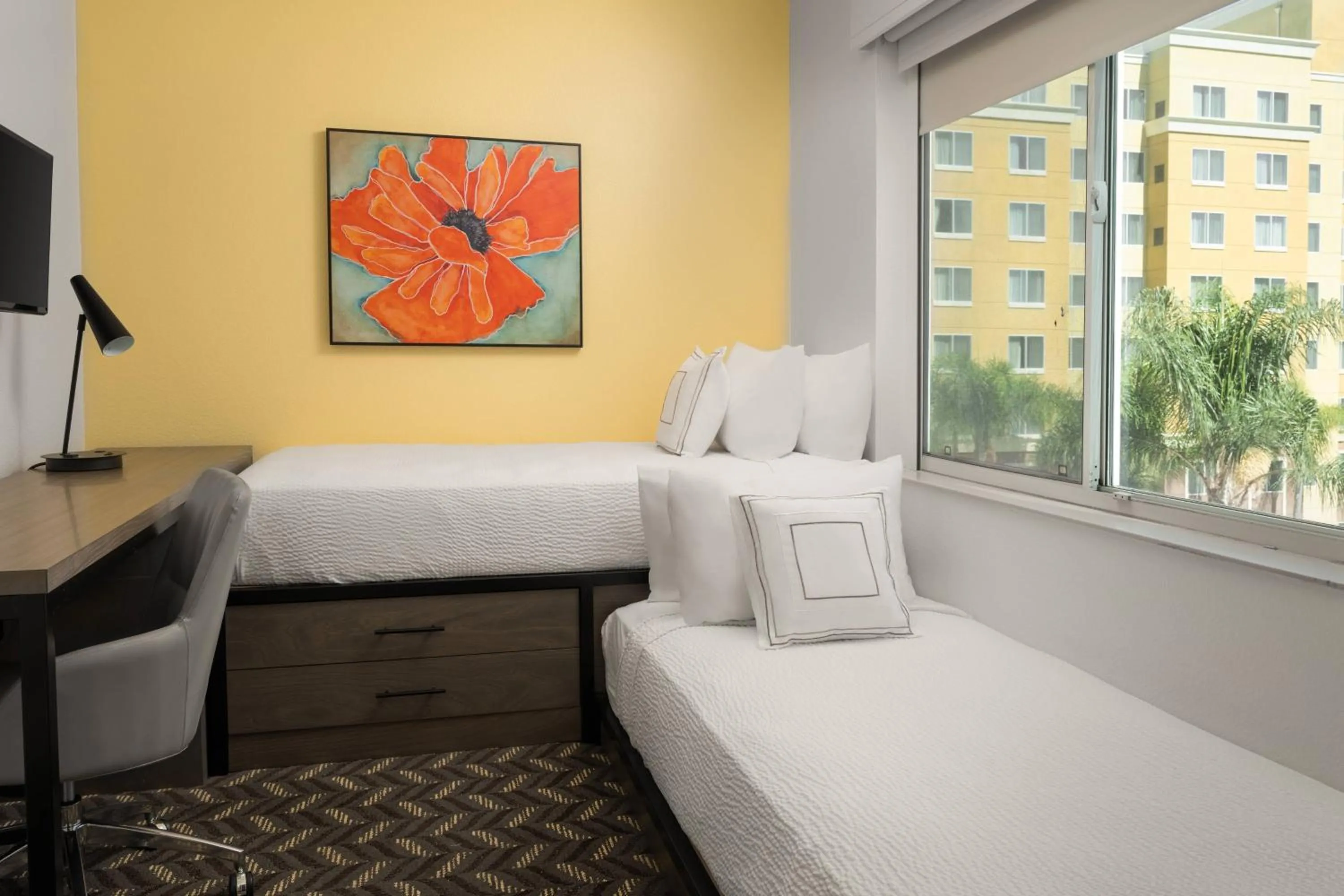 Bedroom, Bed in Residence Inn by Marriott Anaheim Resort Area/Garden Grove