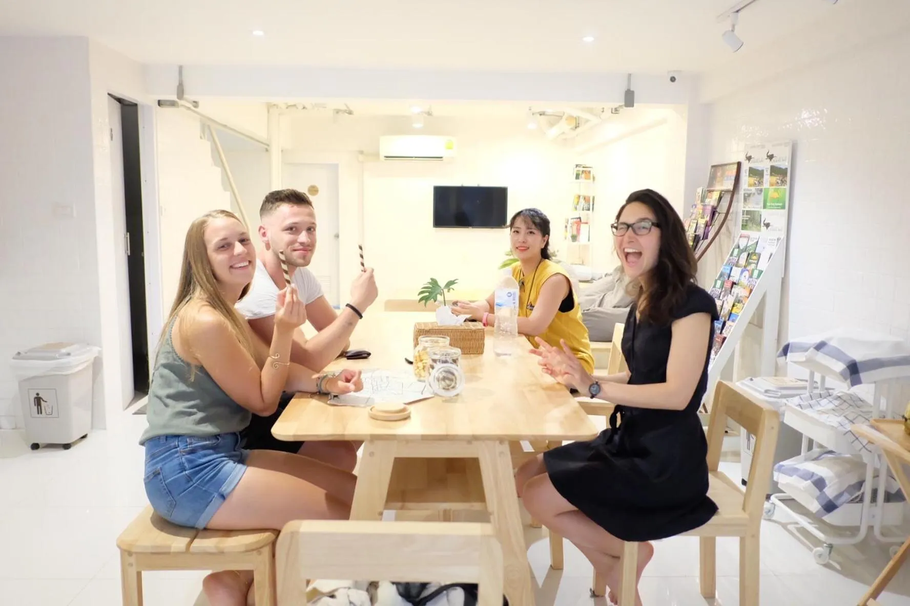 People in About A Bed Hostel Chiangmai
