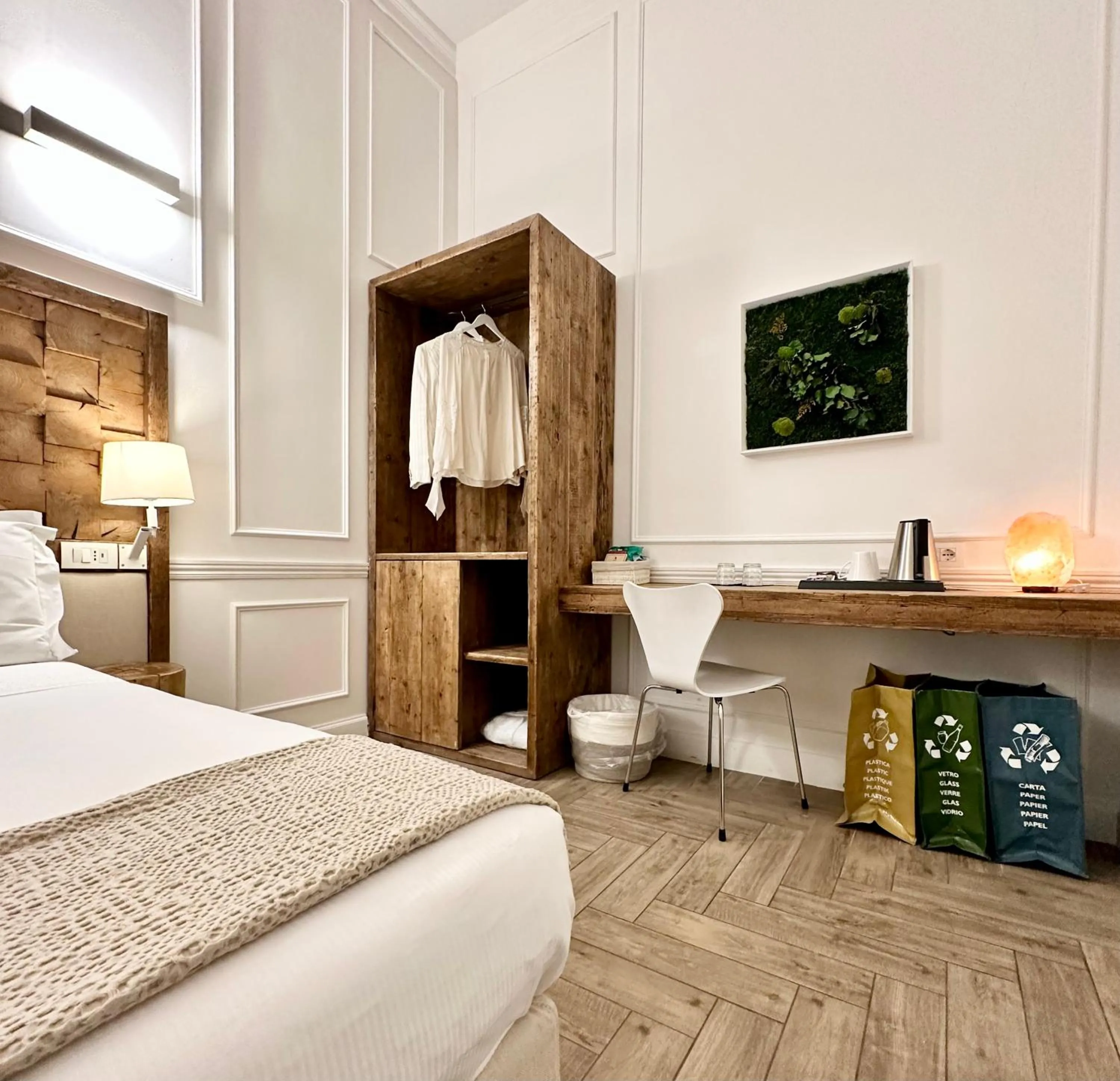 Bedroom, Bed in Eco Urban B&B