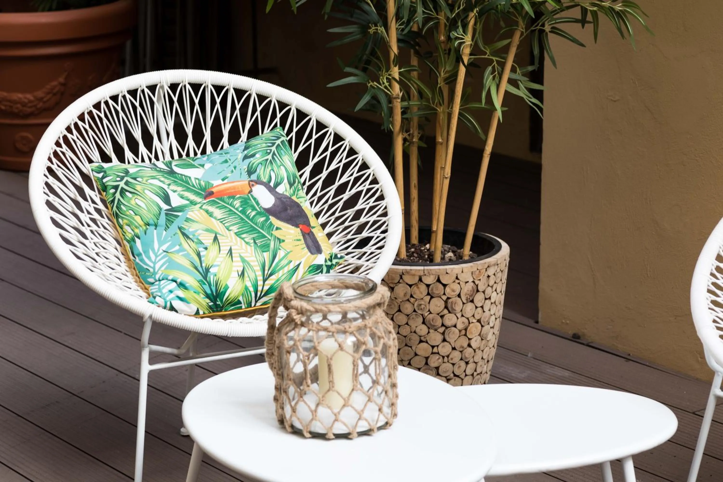 Garden in Eco Urban B&B