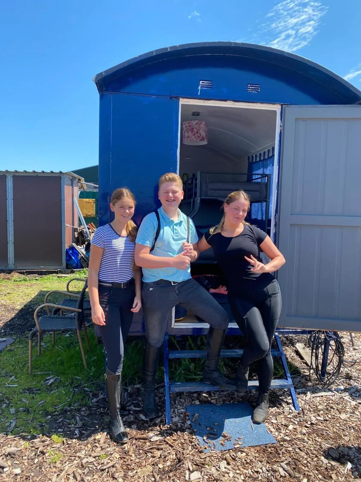 B&B boerderij rust, in pipowagens!