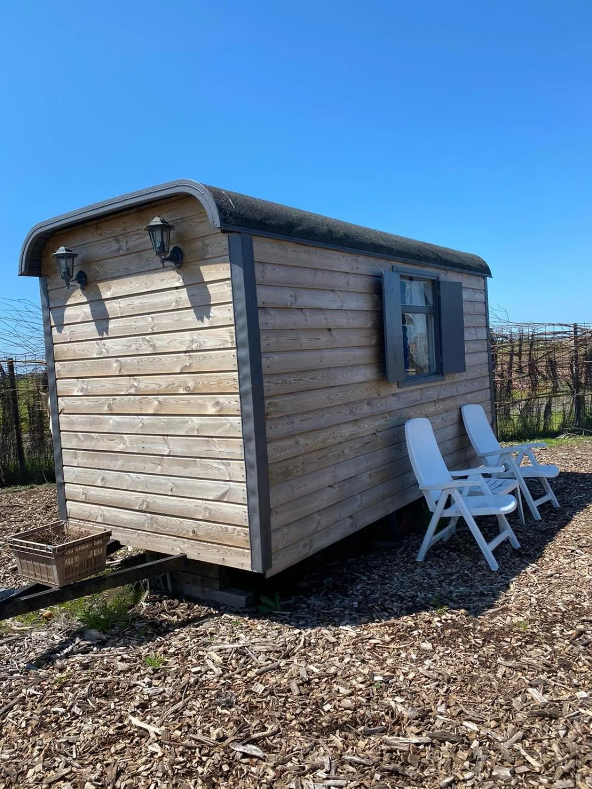 B&B boerderij rust, in pipowagens!