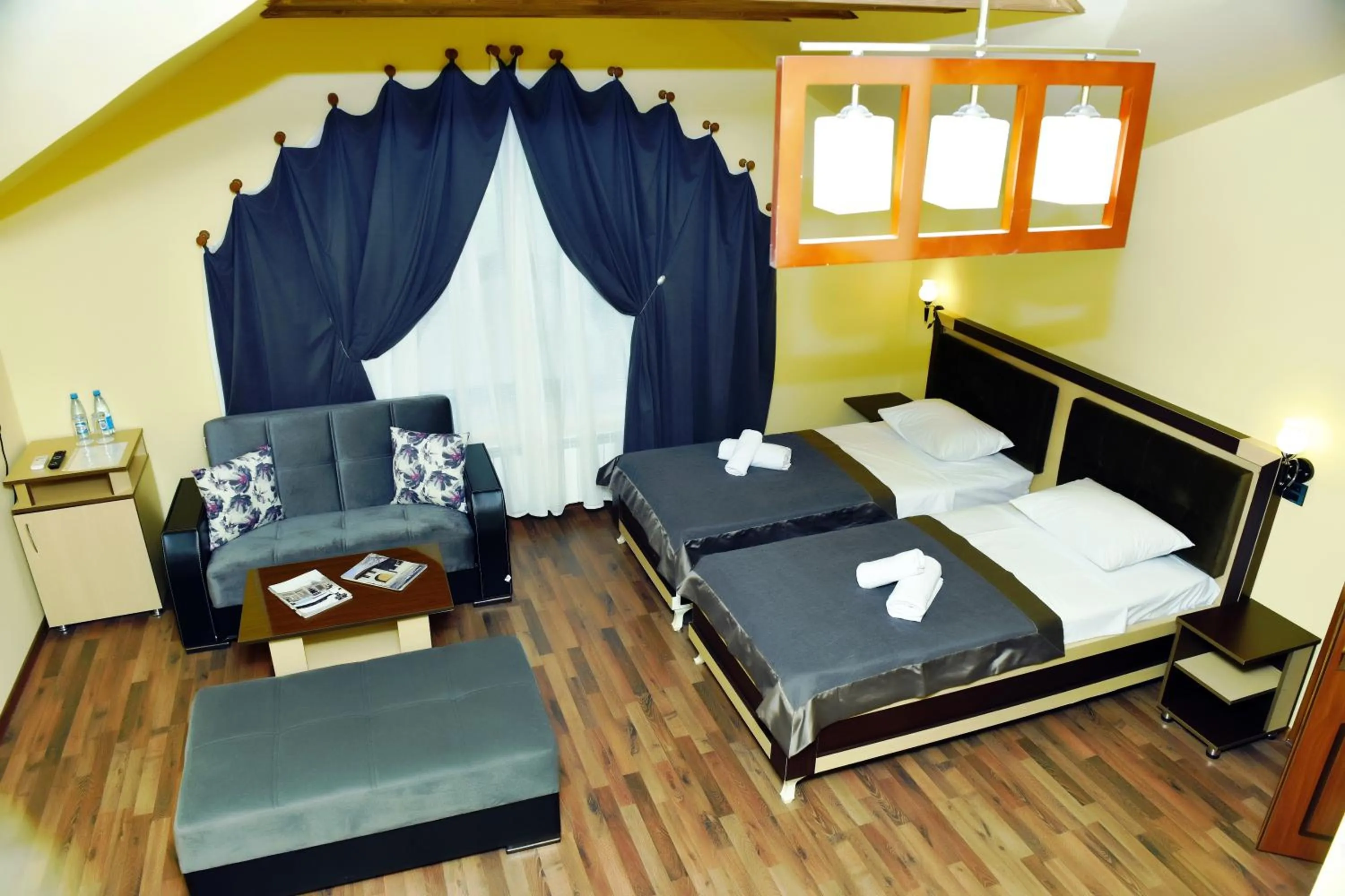 Photo of the whole room, Bed in Yaffle Inn Shaki Boutique Hotel