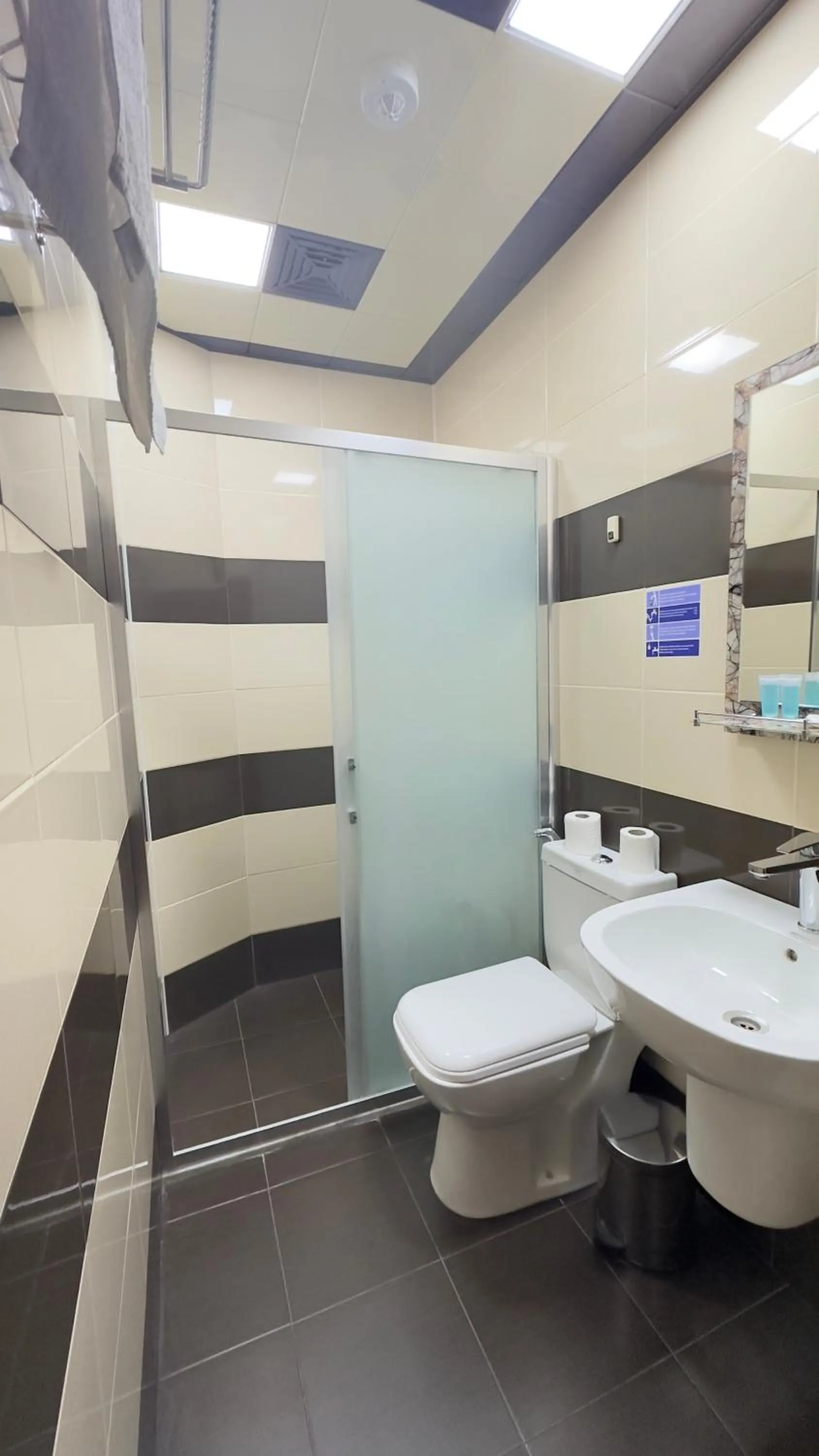 Bathroom in Yaffle Inn Shaki Boutique Hotel