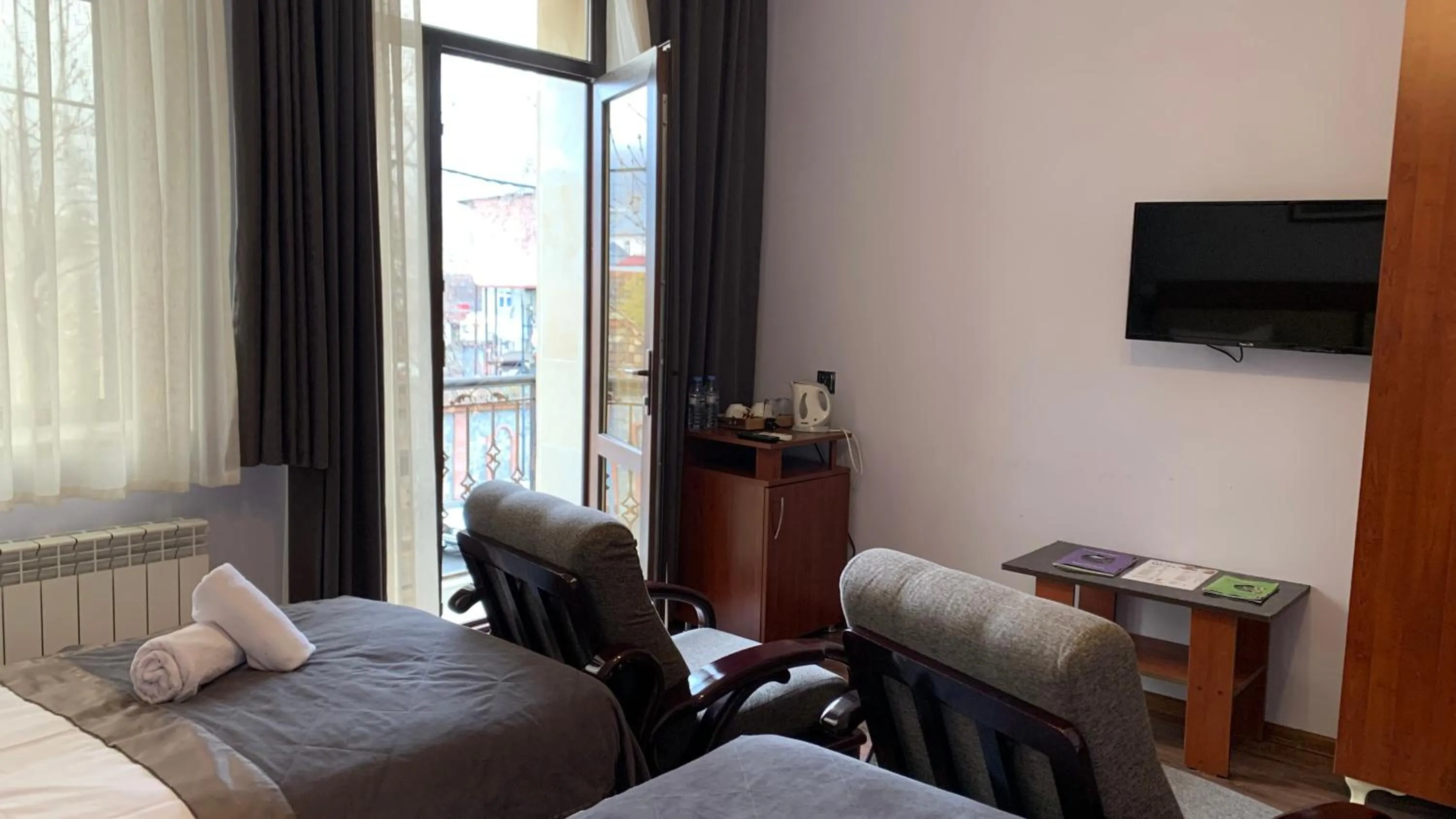 Bedroom, Bed in Yaffle Inn Shaki Boutique Hotel