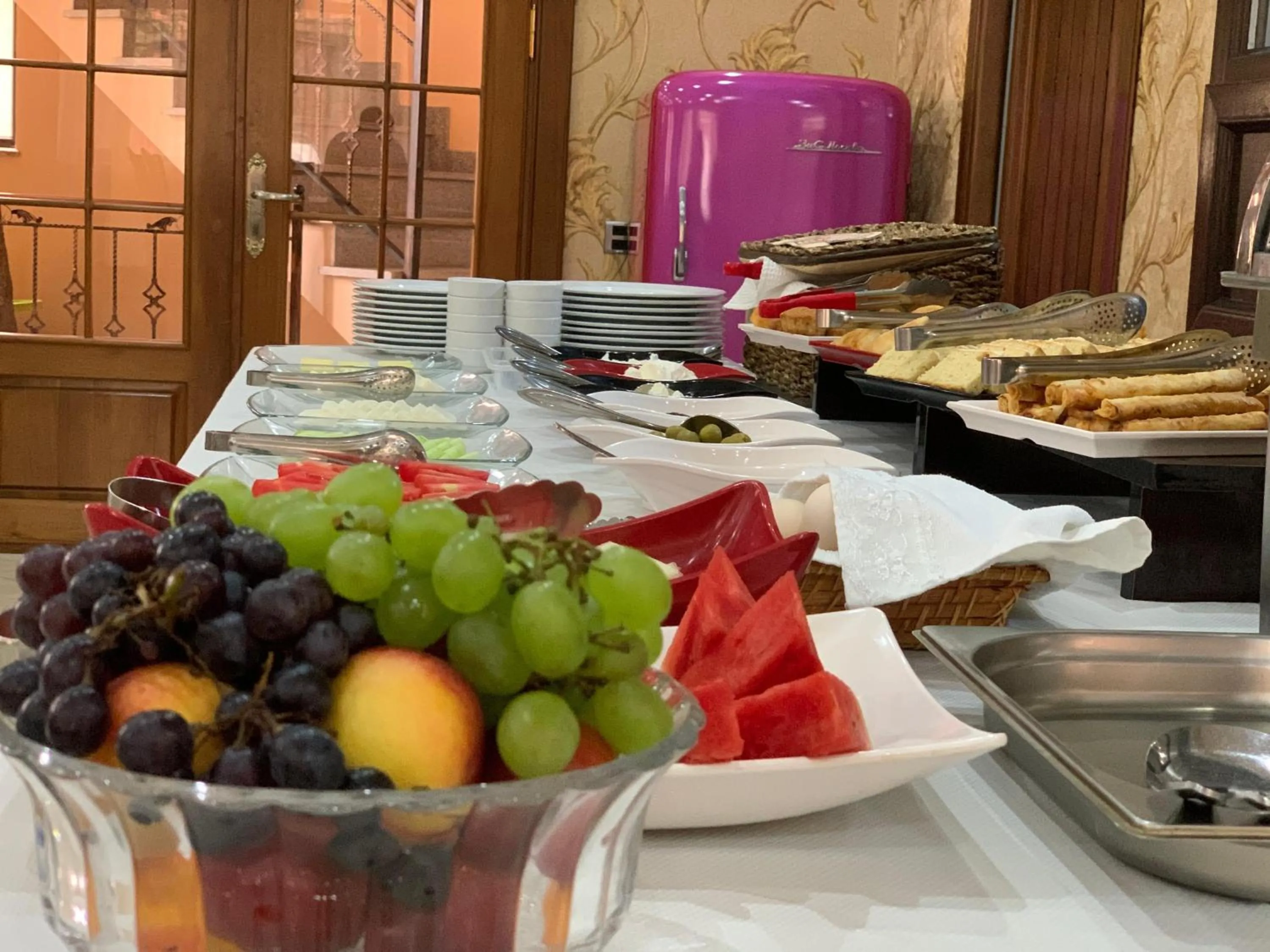 Breakfast in Yaffle Inn Shaki Boutique Hotel