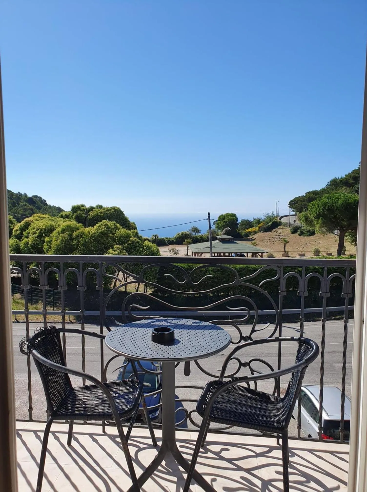Balcony/Terrace in Hôtel Eze Hermitage