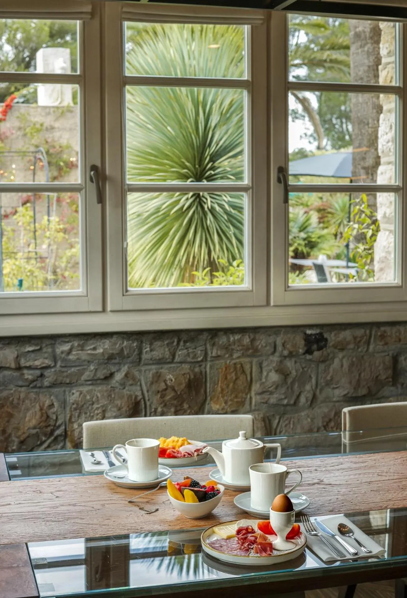 Breakfast in Hôtel Eze Hermitage