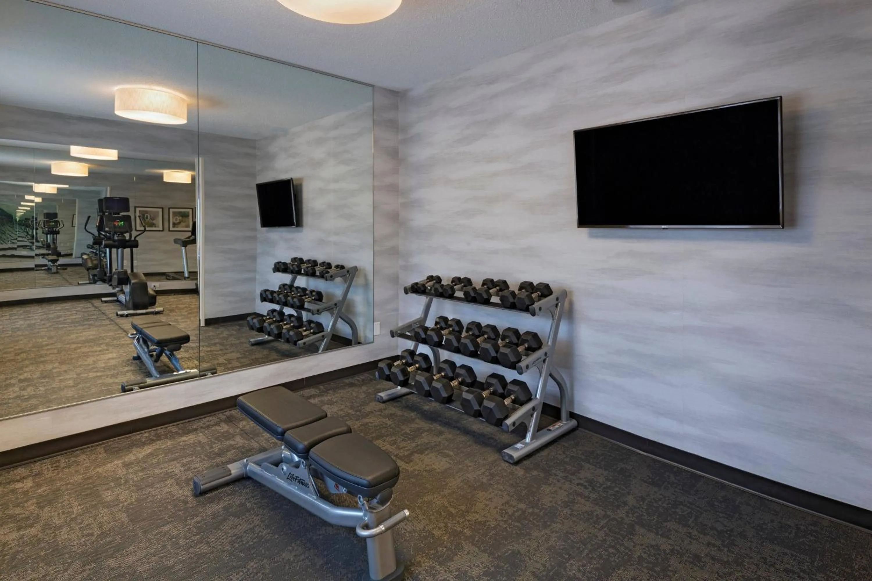 Fitness centre/facilities in Fairfield Inn Saint Louis Collinsville