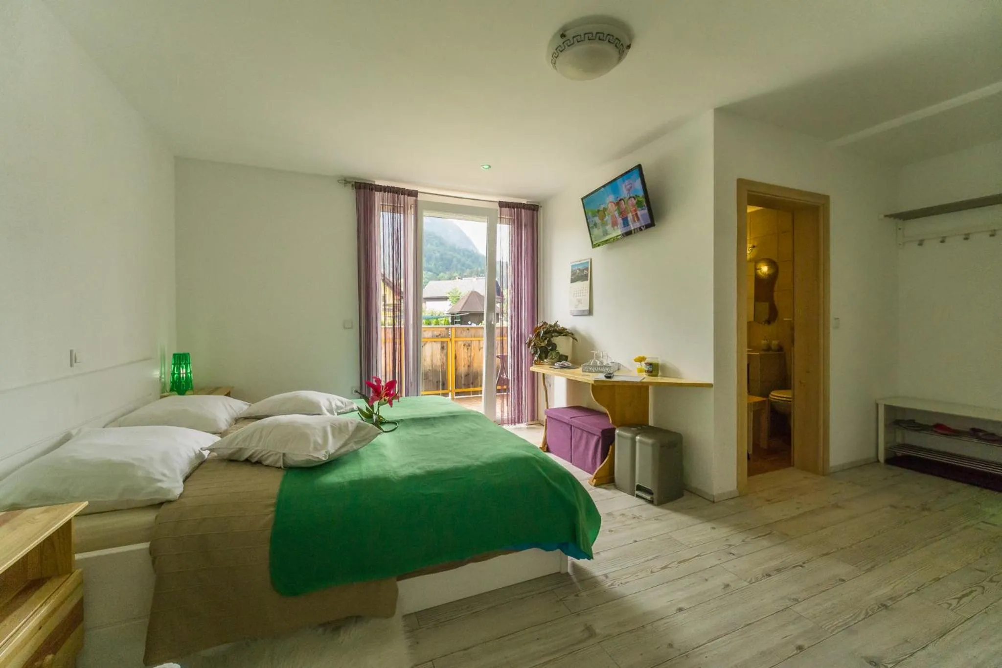 Bed in Aparthotel Pr' Jakapč'