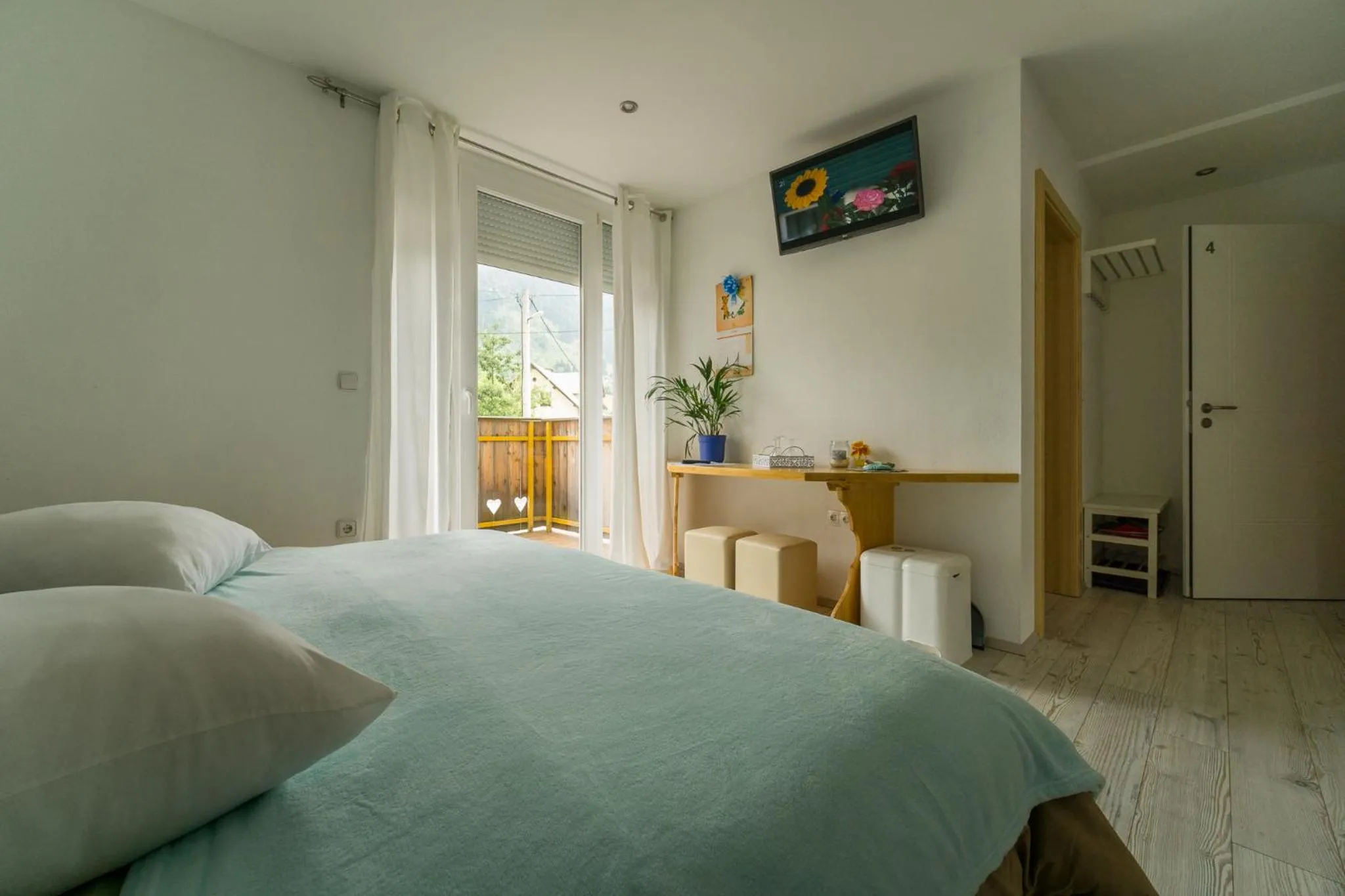 Bed in Aparthotel Pr' Jakapč'