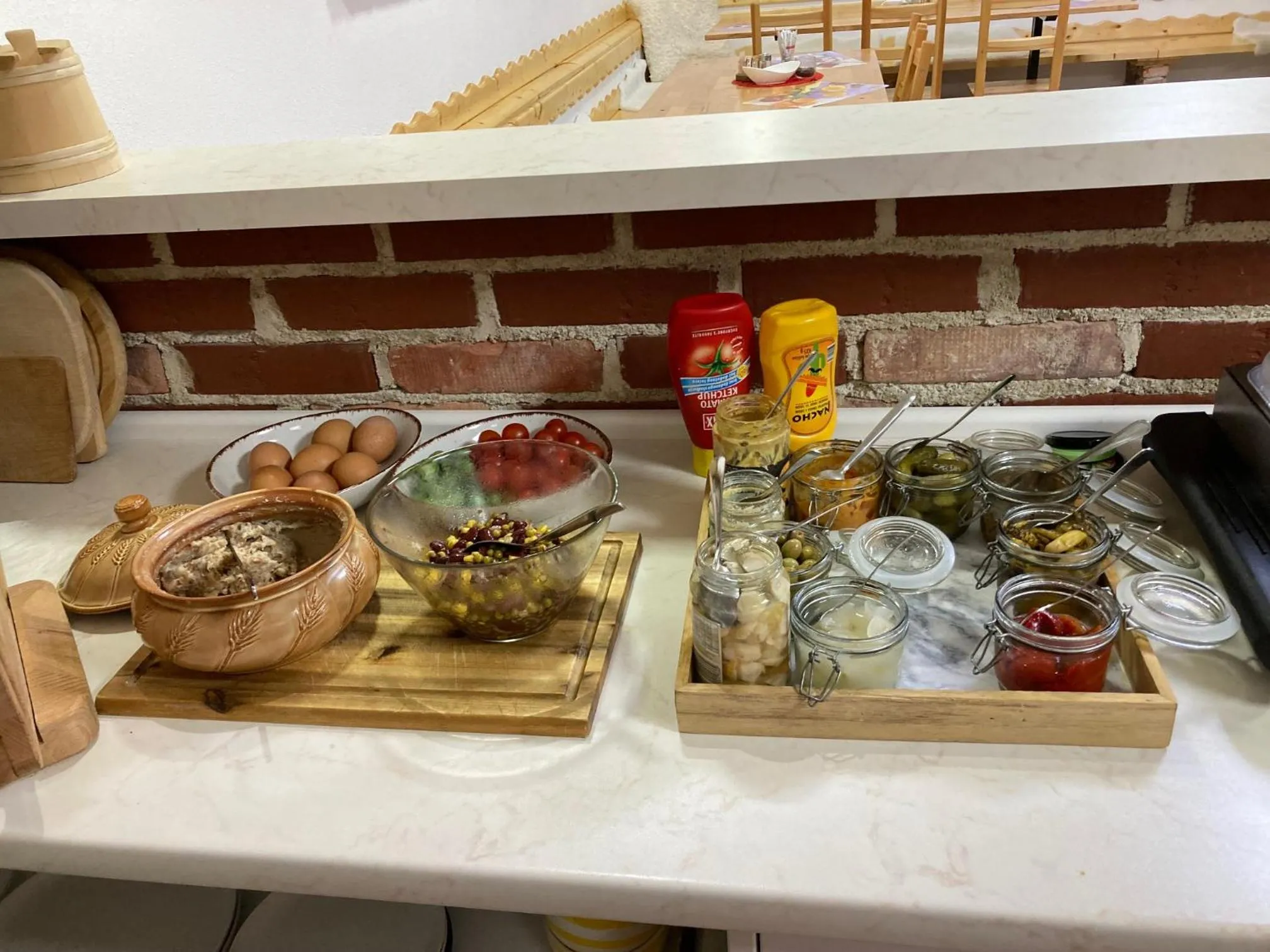 Breakfast in Aparthotel Pr' Jakapč'