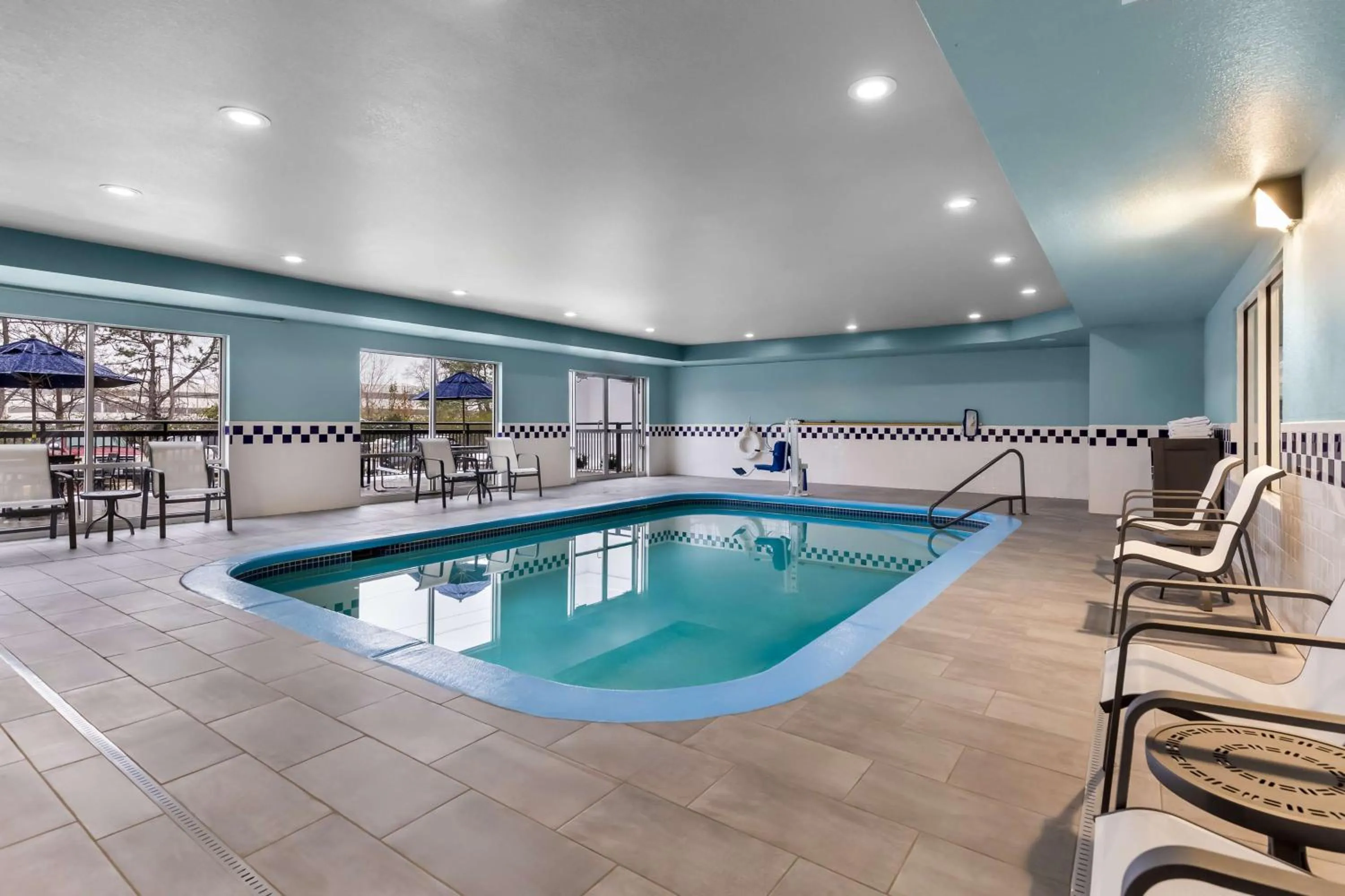 Pool view in Best Western Plus Fenton