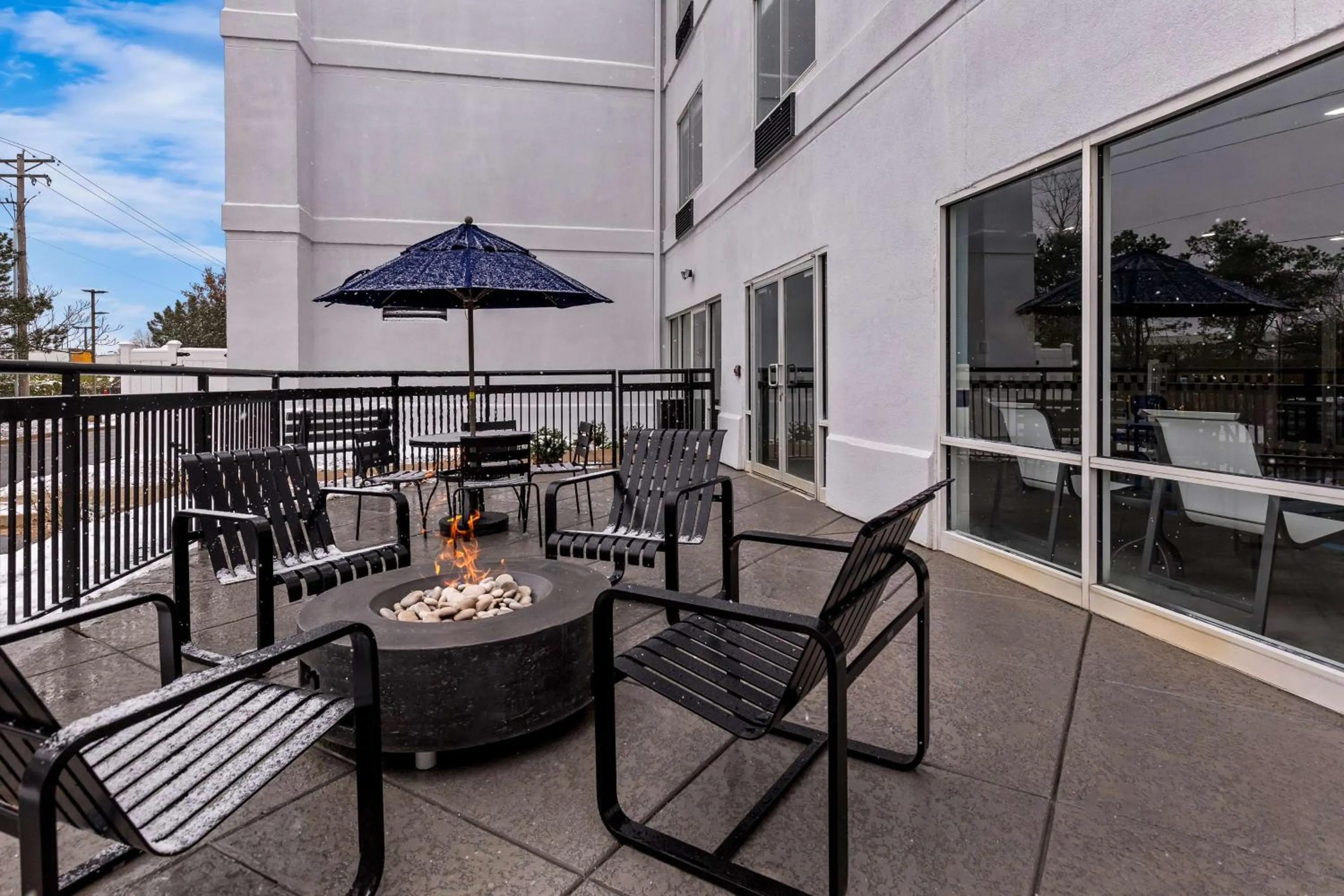 Patio in Best Western Plus Fenton