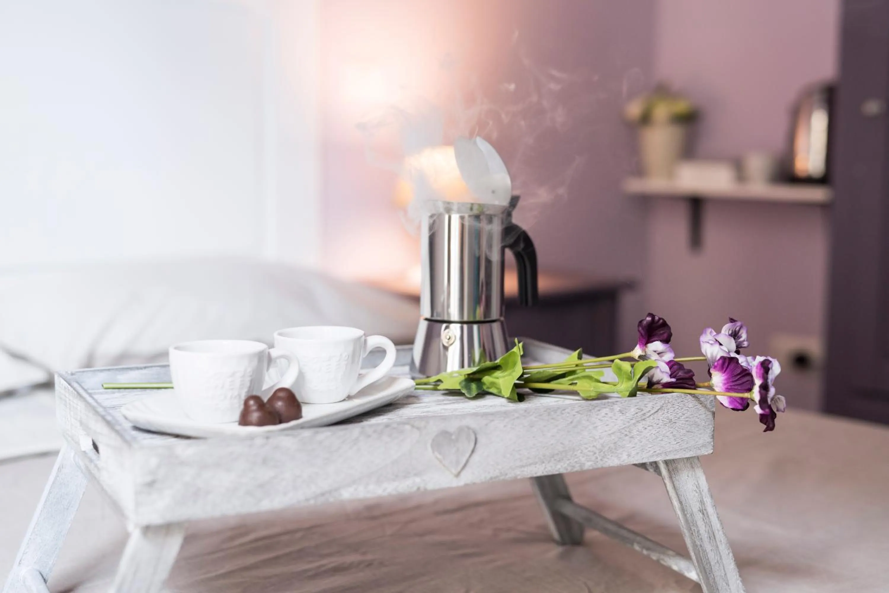 Coffee/tea facilities in Dimora Partenopea