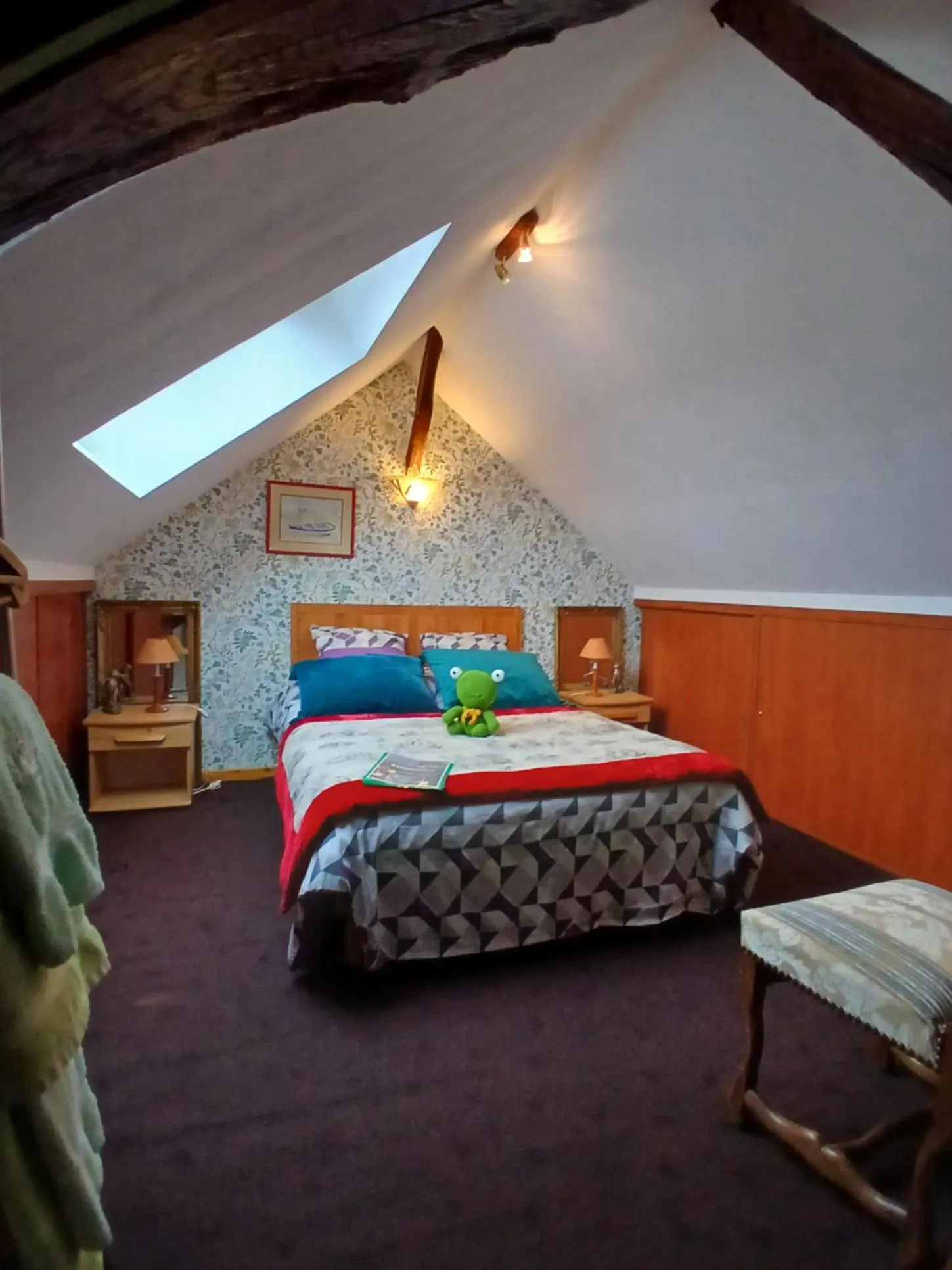 Bed in La CRAPOUNETTE