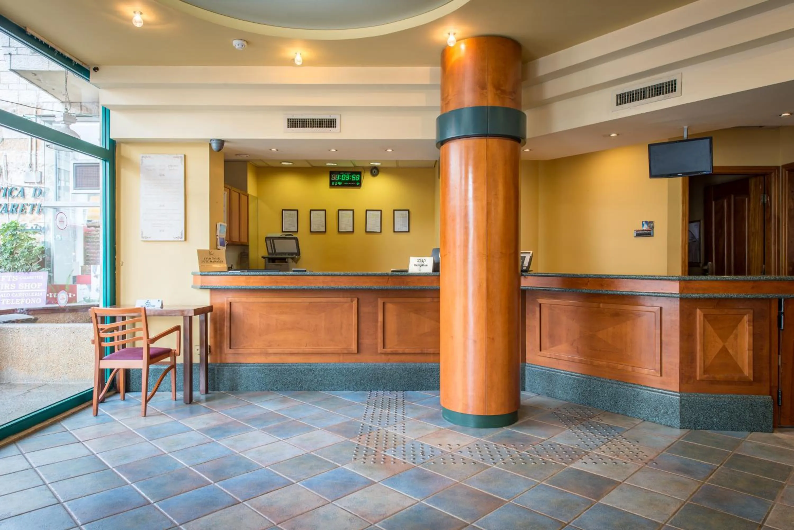 Lobby or reception in Mary’s Well Nazareth By Dan Hotels