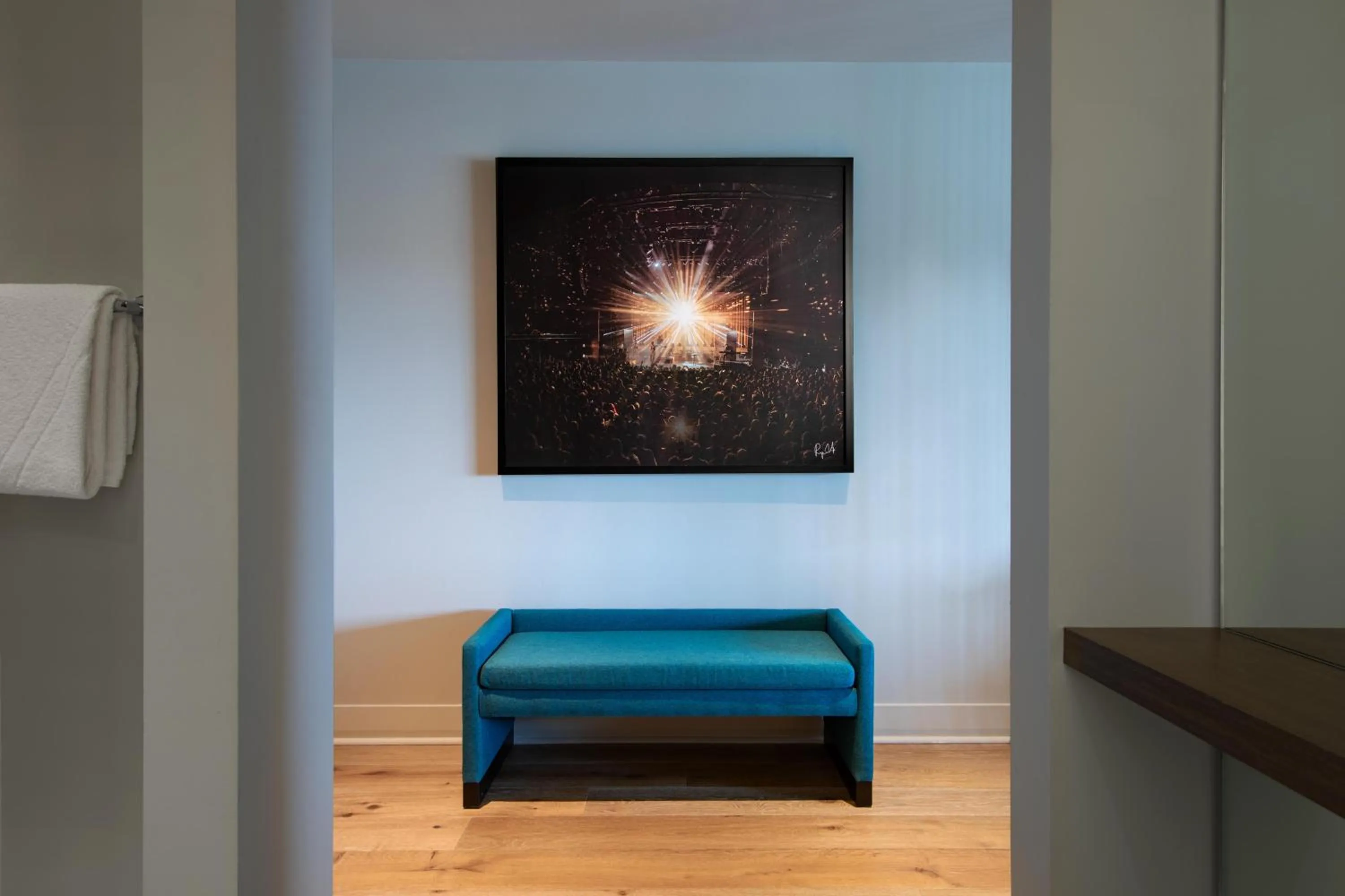 Seating area in W Austin