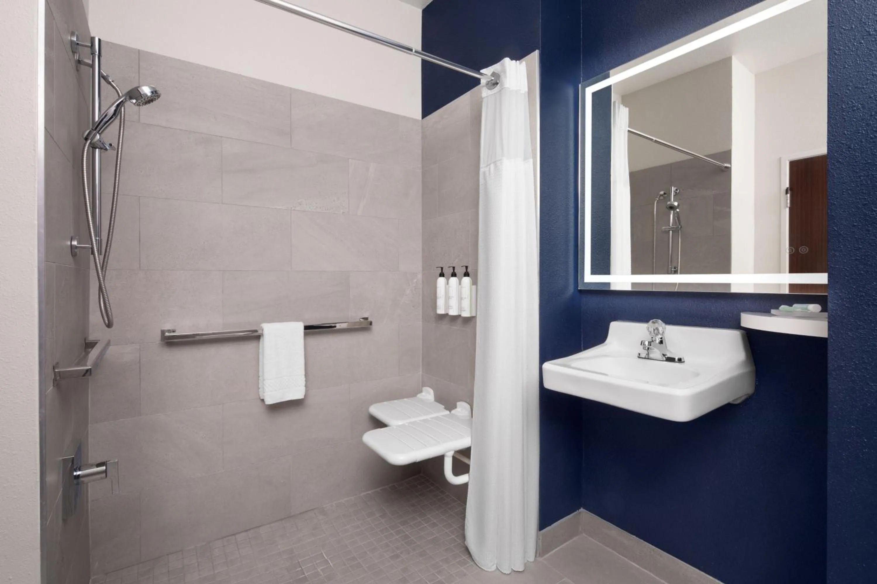 Bathroom in Fairfield Inn Fort Leonard Wood St. Robert