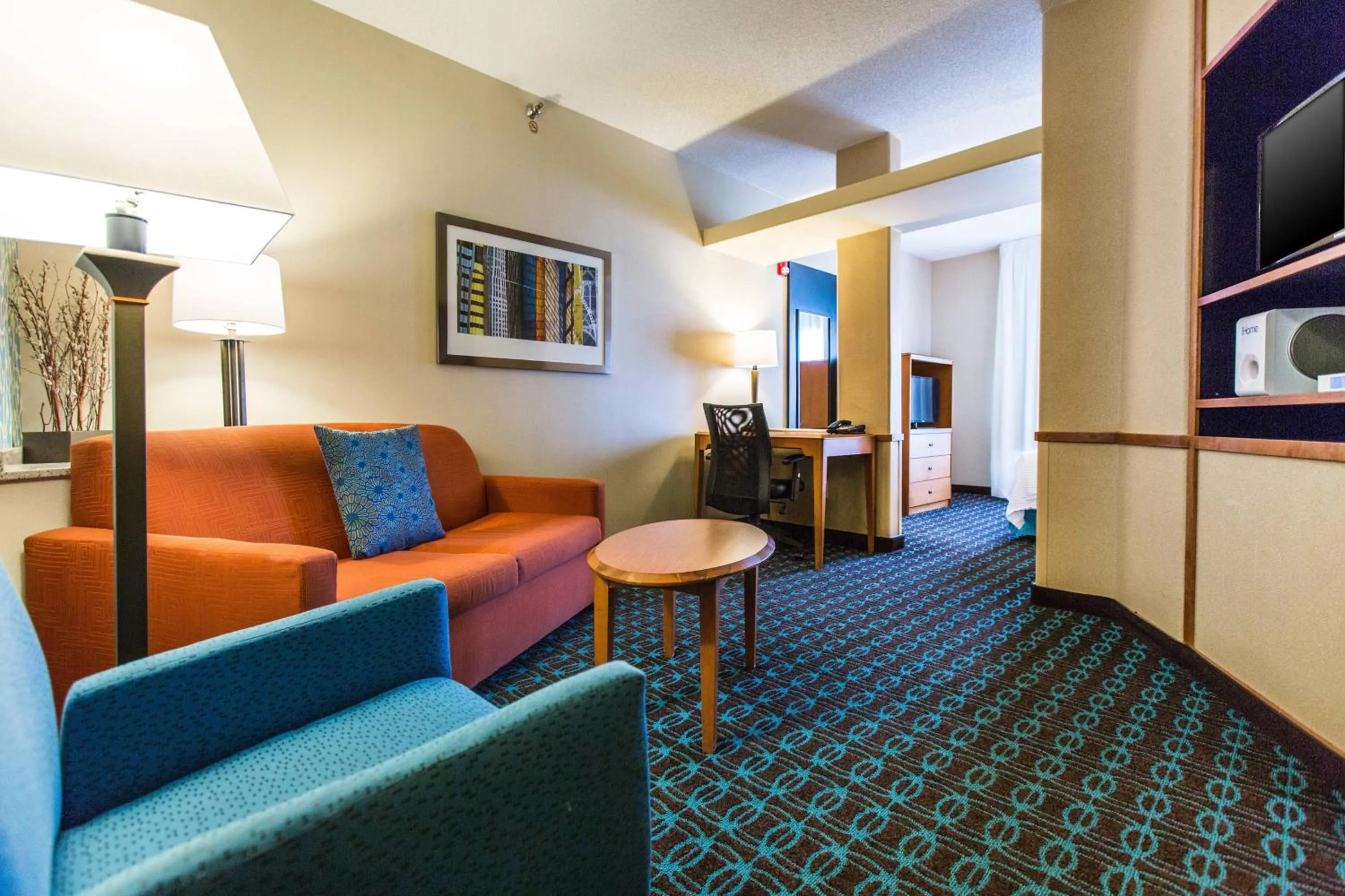 Living room in Fairfield Inn & Suites Toledo North