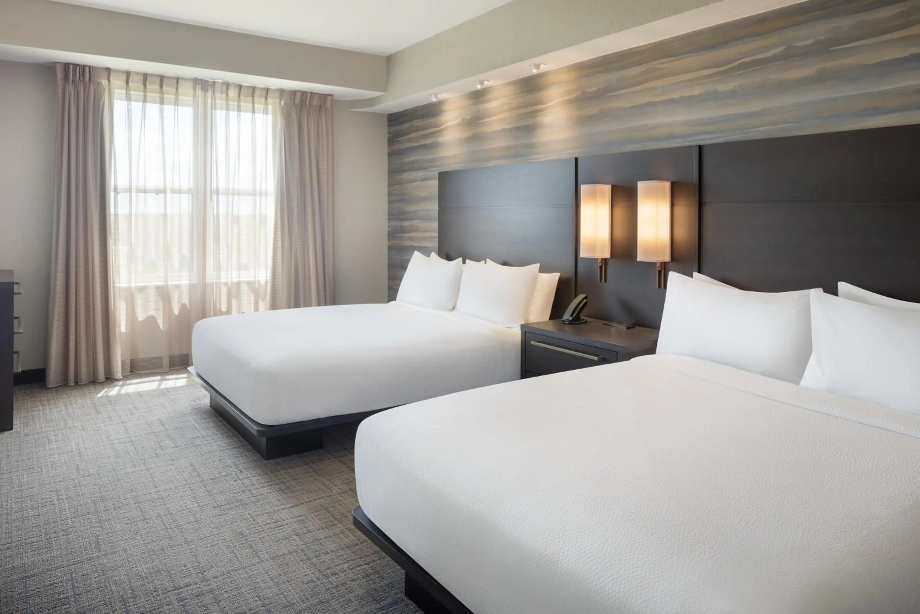 Bed in Residence Inn Tampa Suncoast Parkway at NorthPointe Village