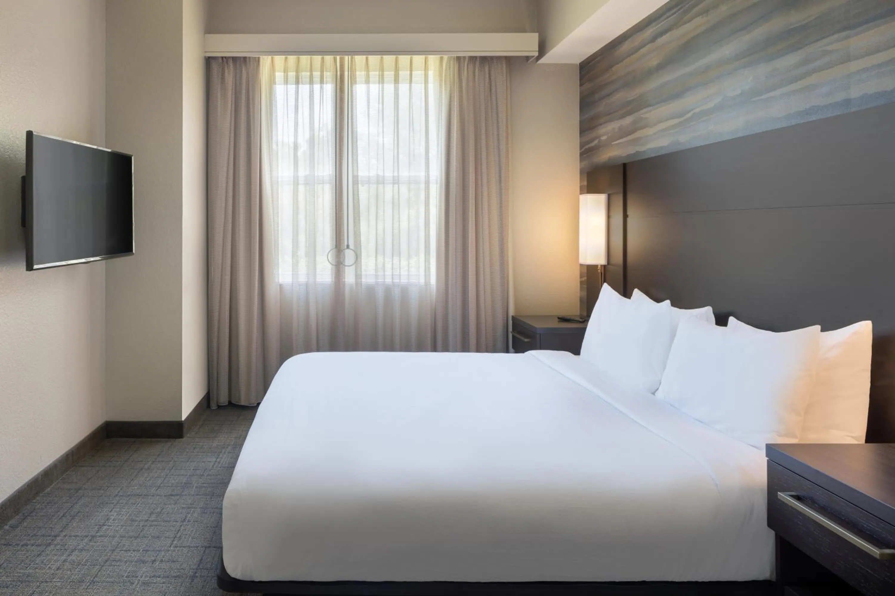 Bed in Residence Inn Tampa Suncoast Parkway at NorthPointe Village