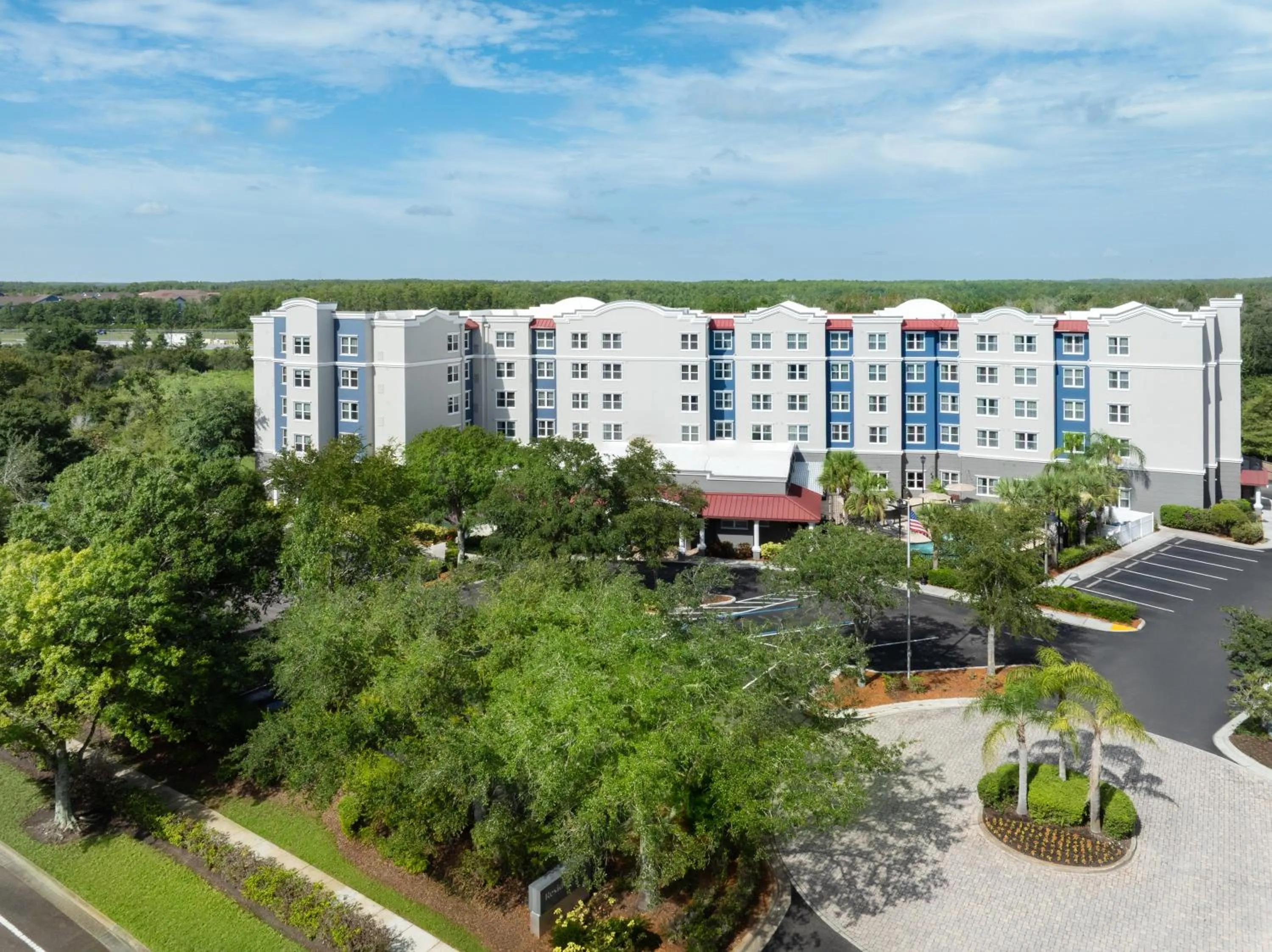 Property building in Residence Inn Tampa Suncoast Parkway at NorthPointe Village