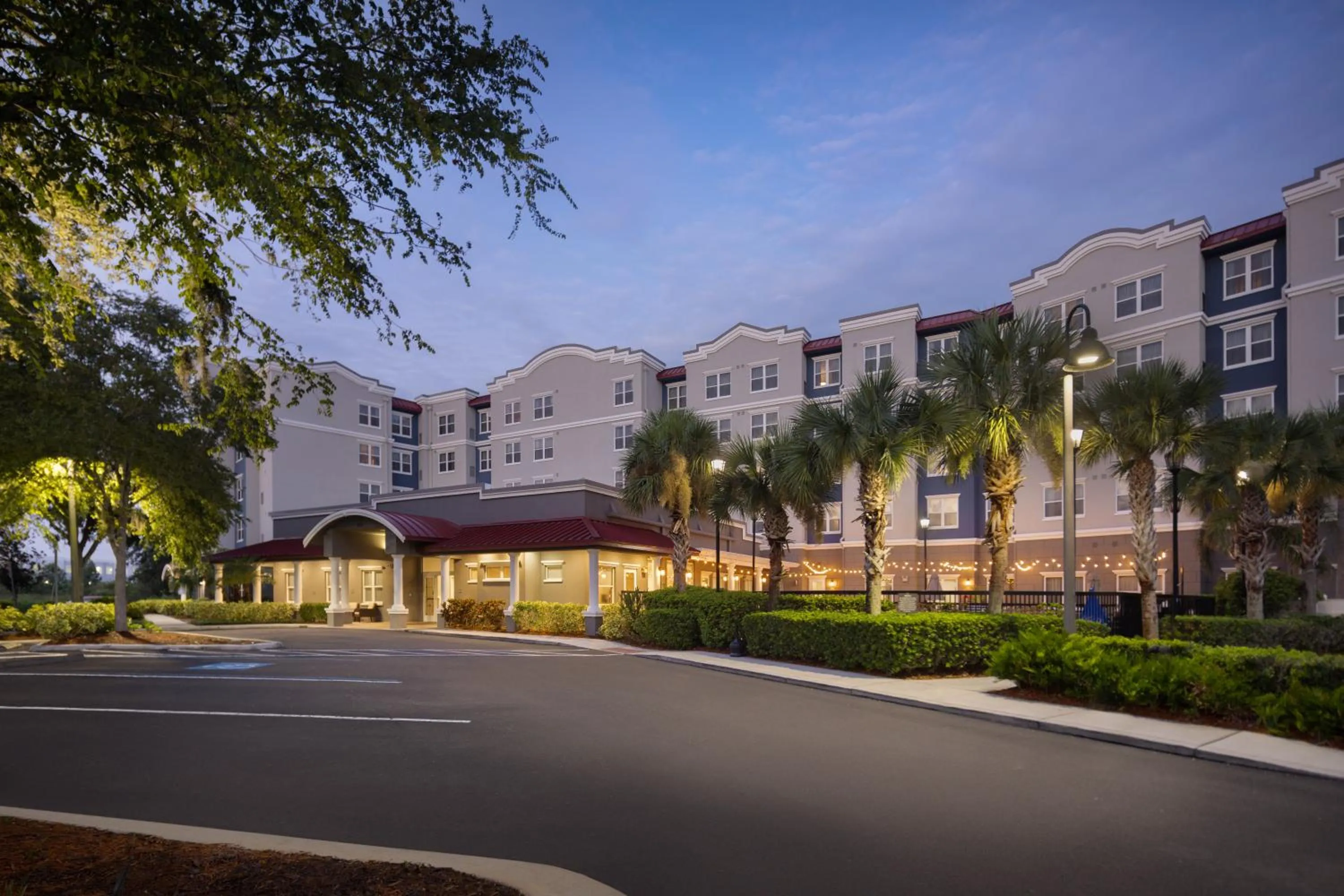 Property building in Residence Inn Tampa Suncoast Parkway at NorthPointe Village