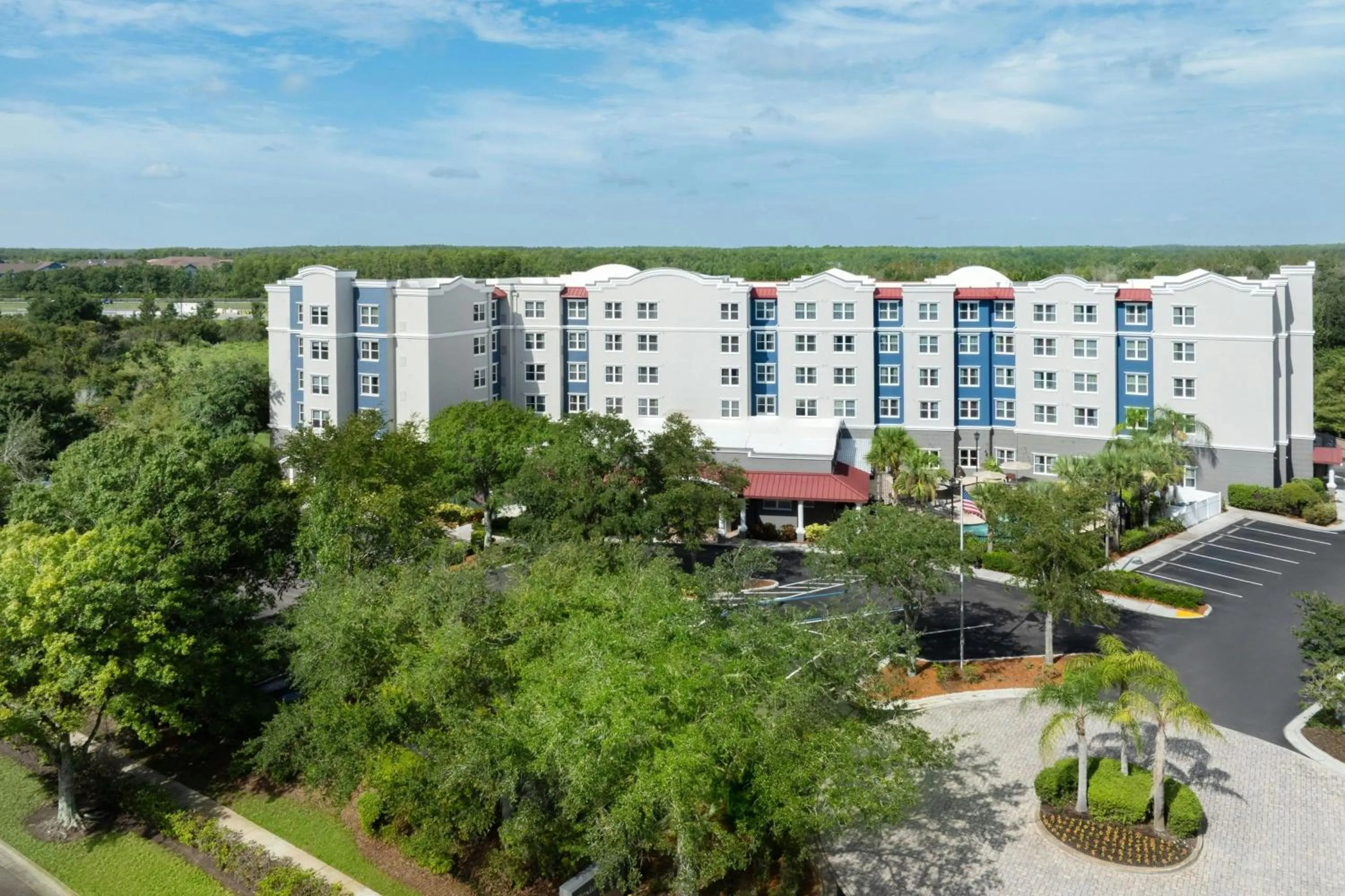 Property building in Residence Inn Tampa Suncoast Parkway at NorthPointe Village