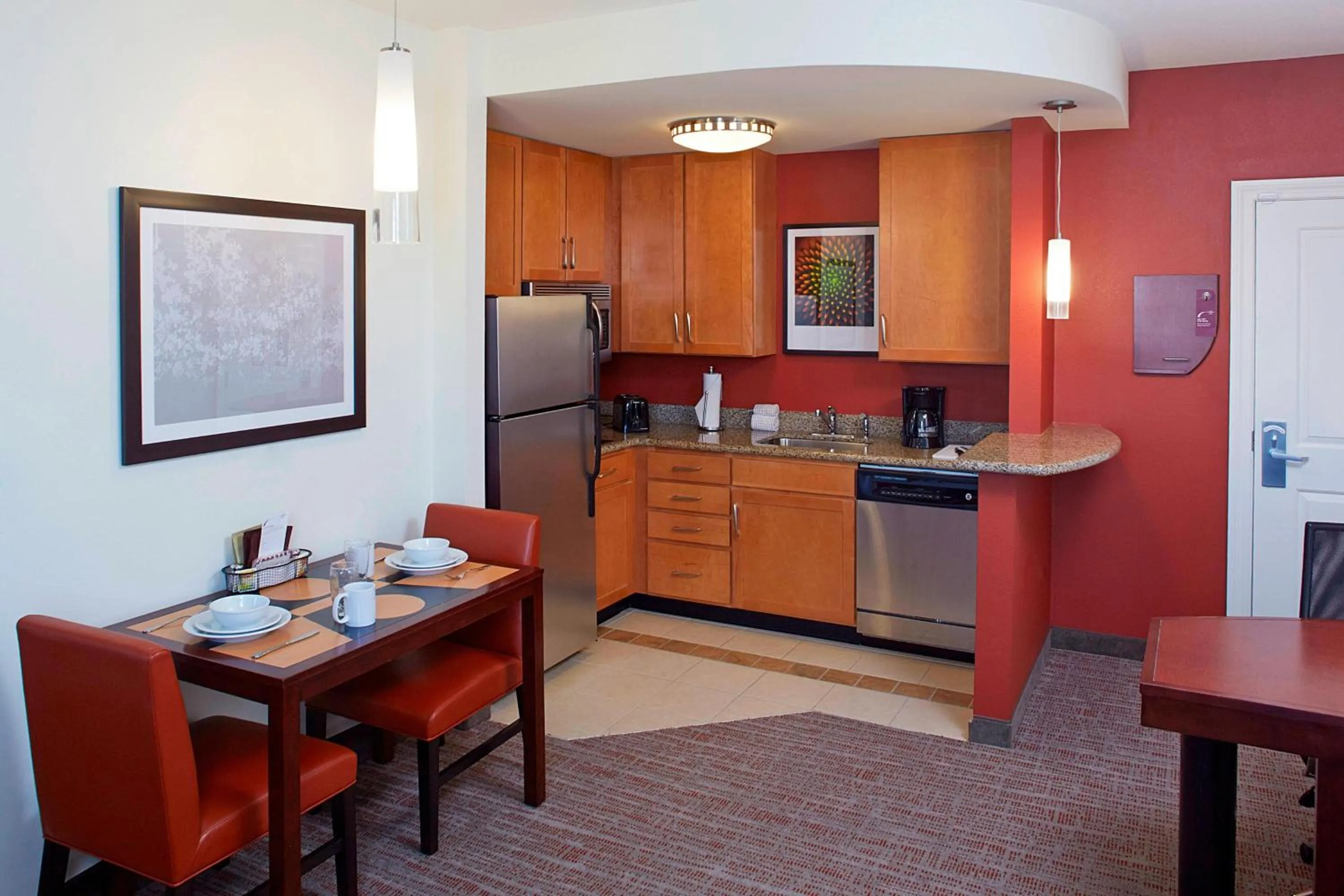 Kitchen or kitchenette in Residence Inn by Marriot Clearwater Downtown