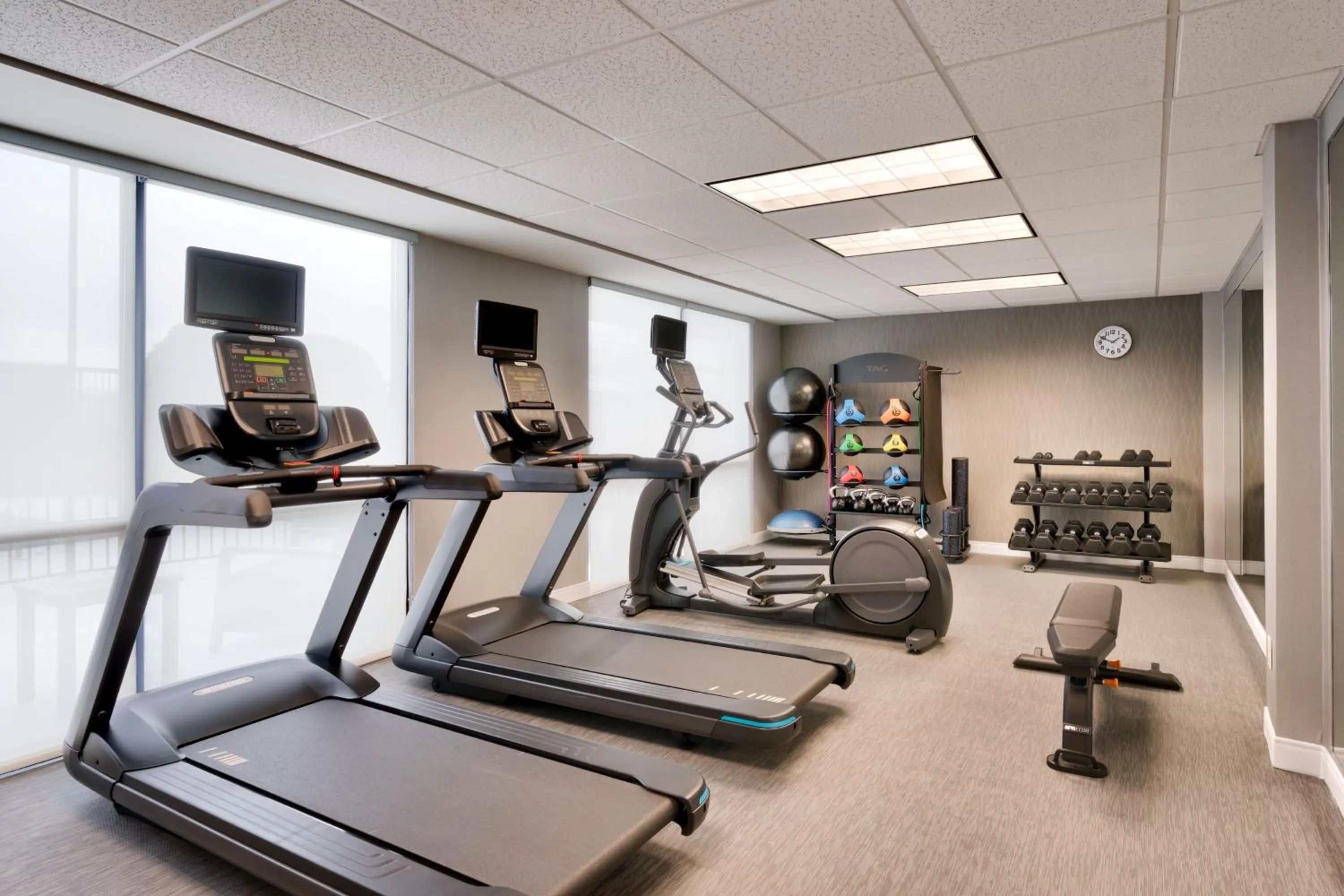 Fitness centre/facilities in Courtyard by Marriott Johnson City