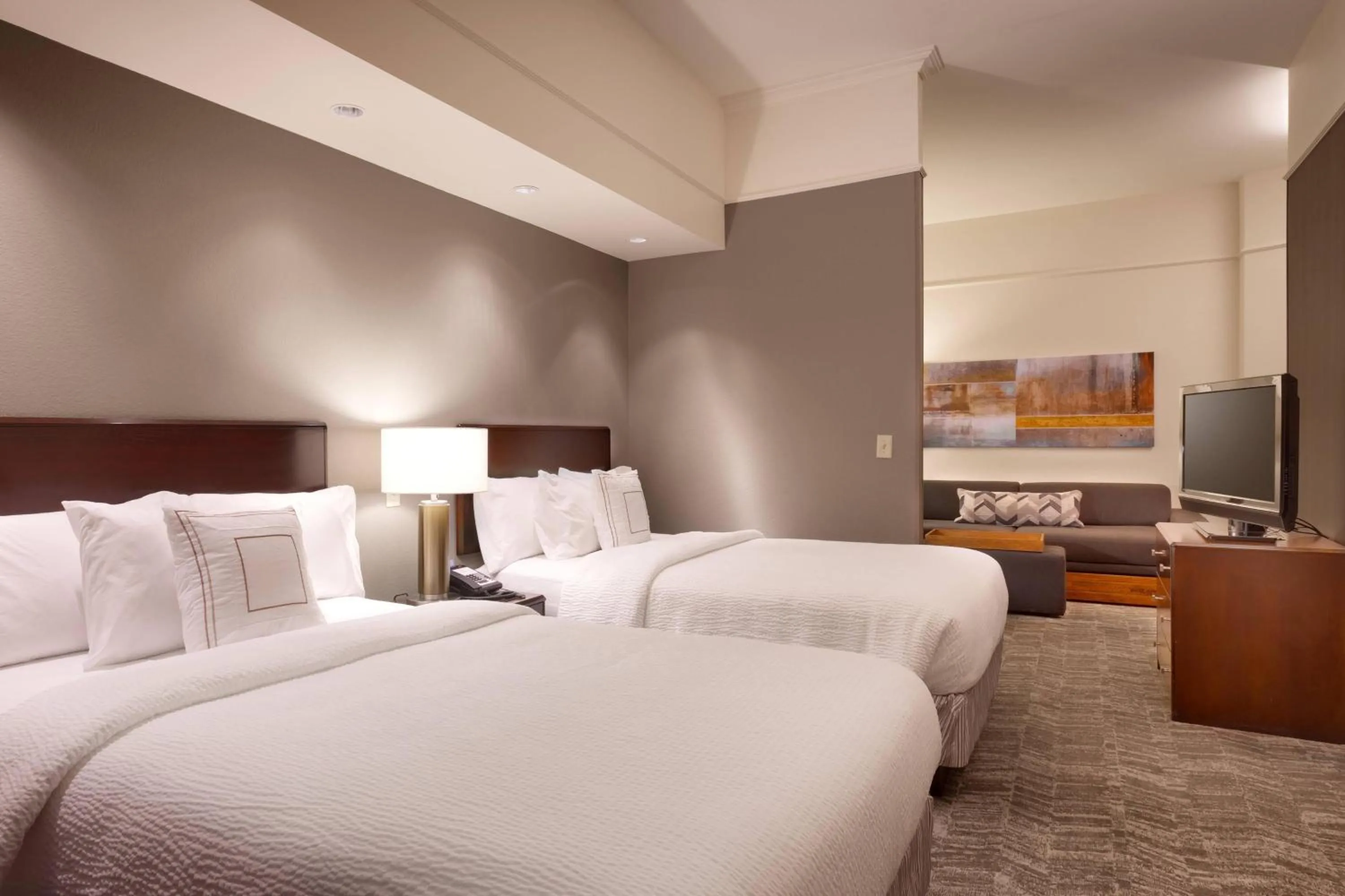 Bedroom, Bed in SpringHill Suites Thatcher