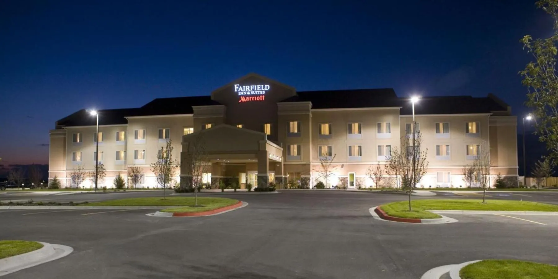 Property building in Fairfield Inn & Suites Burley