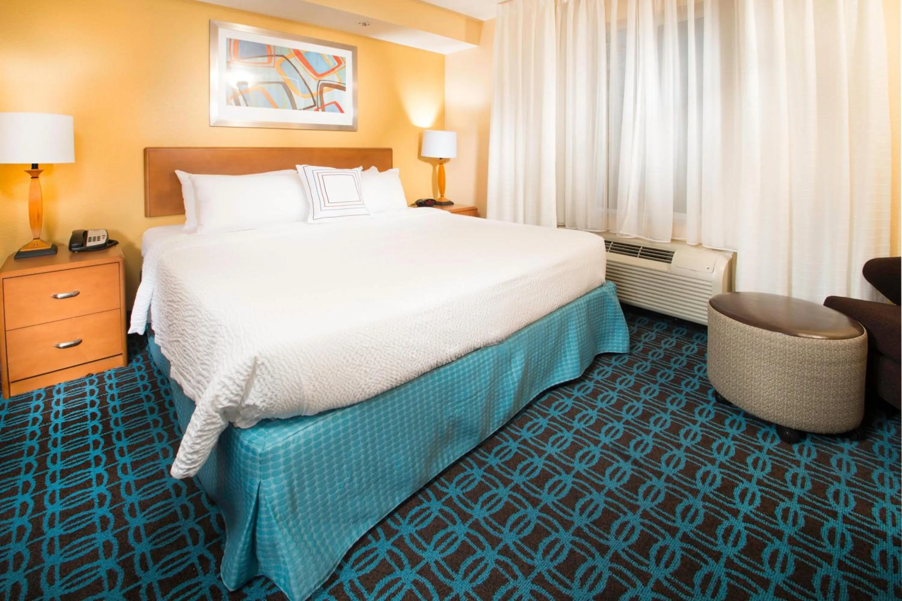 Bedroom, Bed in Fairfield Inn & Suites Burley