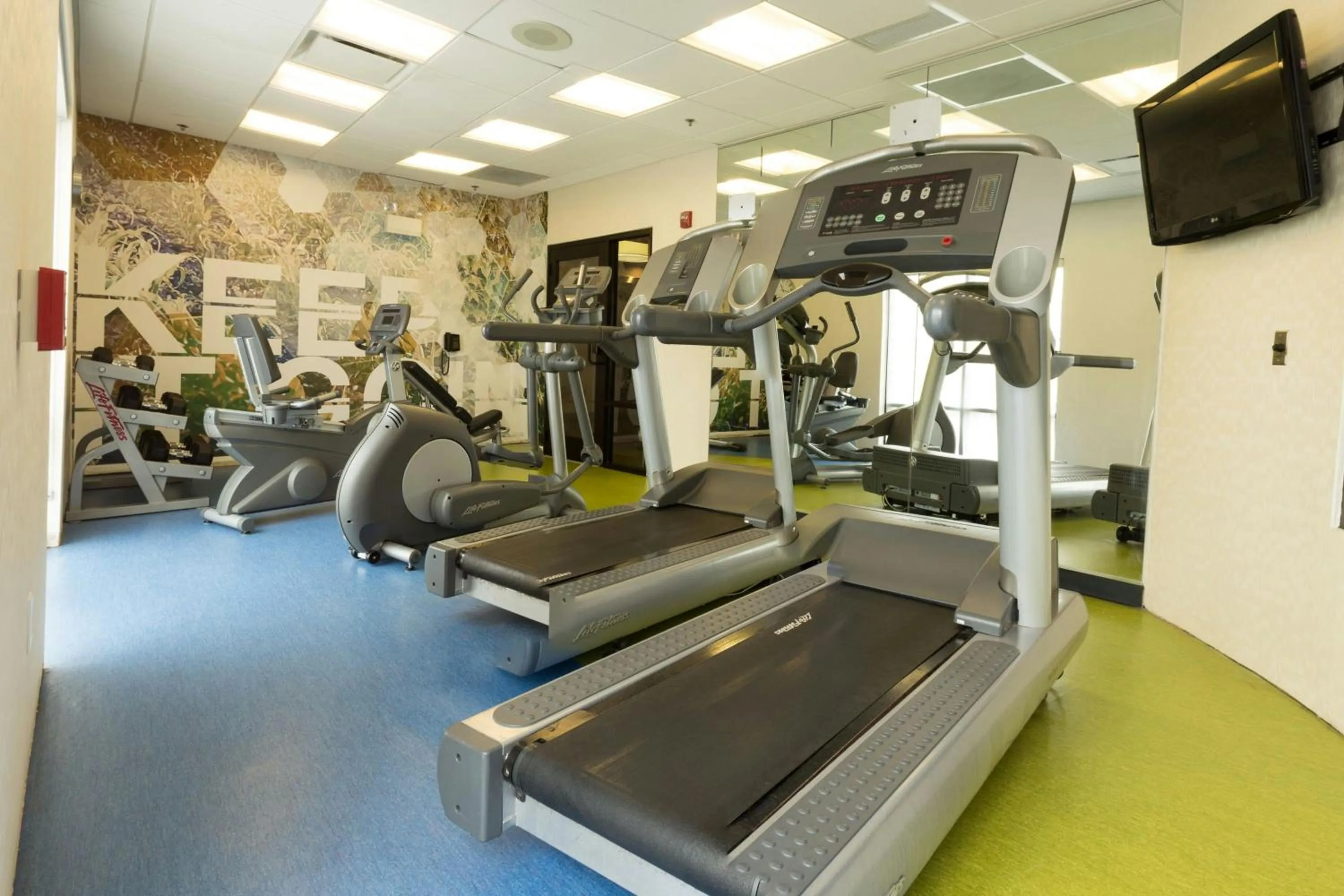Fitness centre/facilities in SpringHill Suites Quakertown Pennsylvania