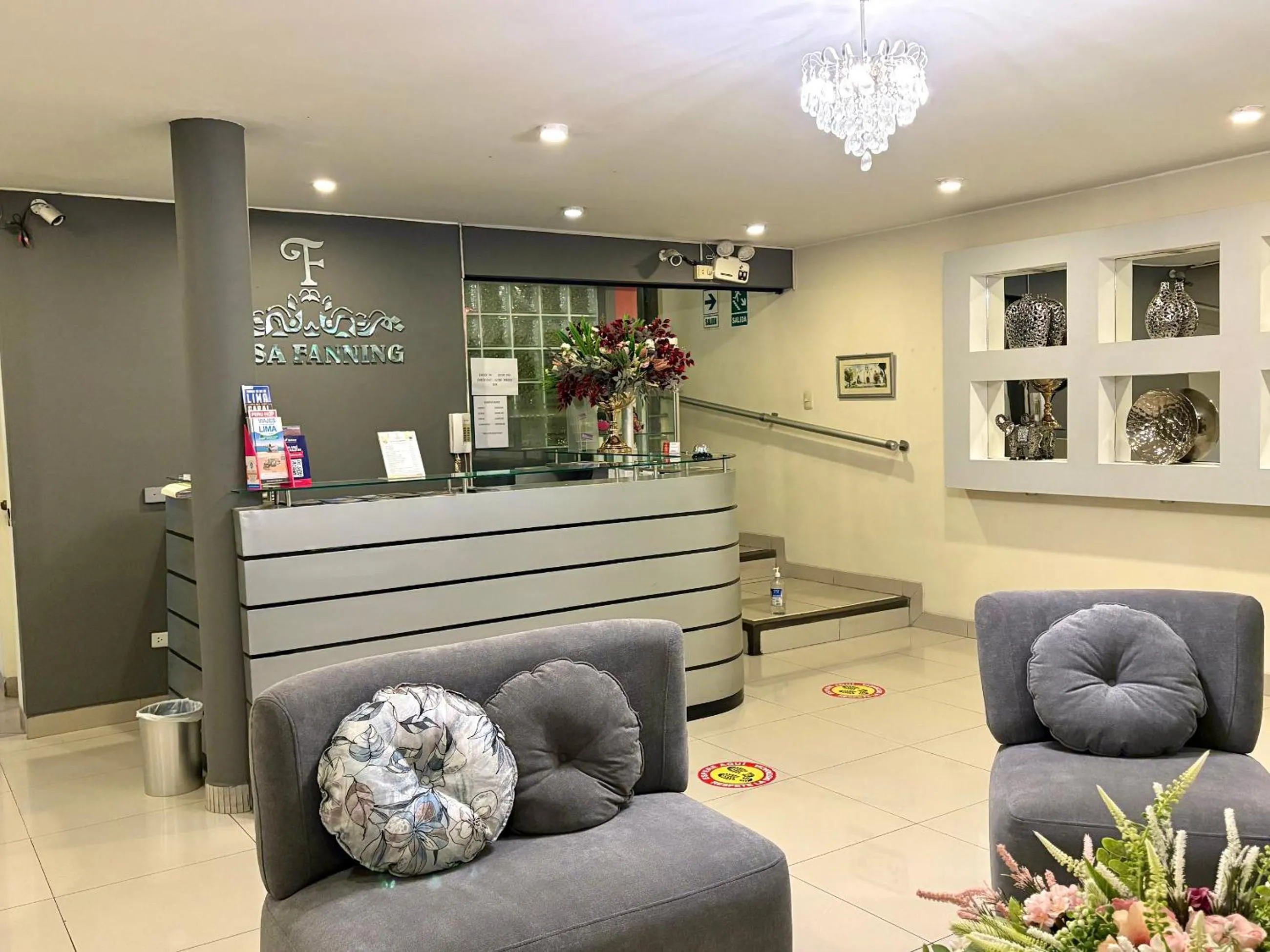 Lobby or reception in Casa Fanning Hotel