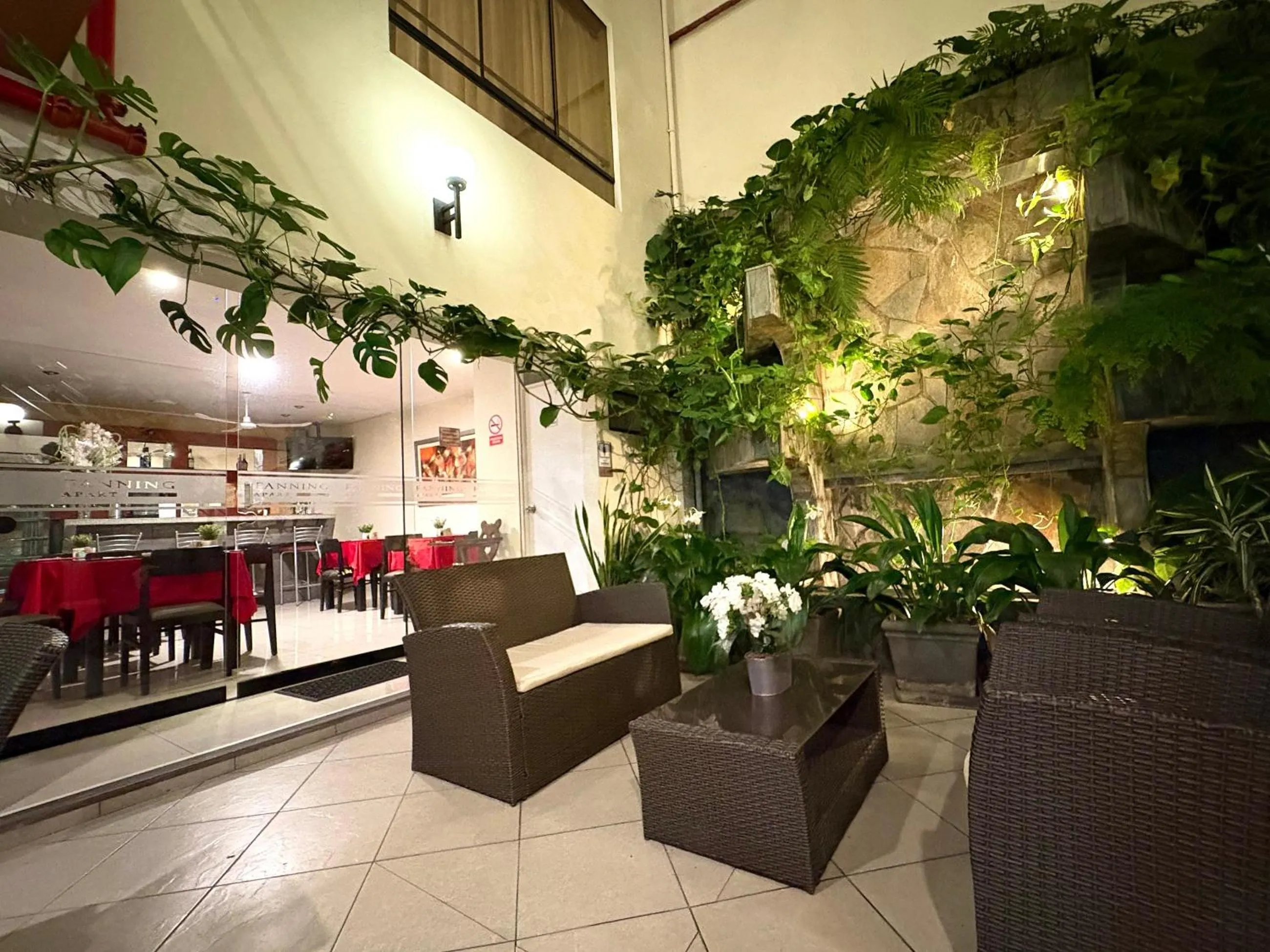 Patio in Casa Fanning Hotel