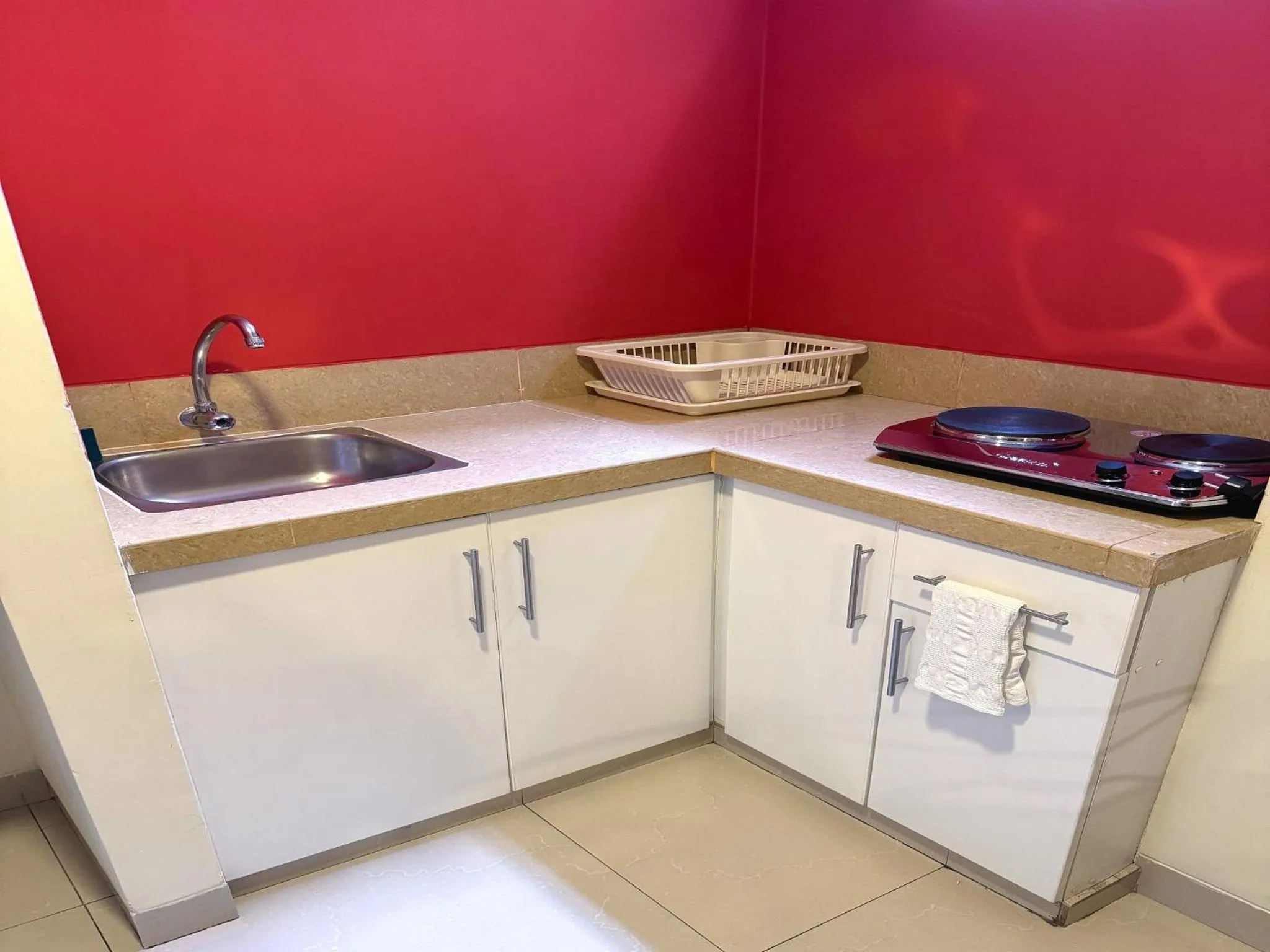 Kitchen or kitchenette in Casa Fanning Hotel