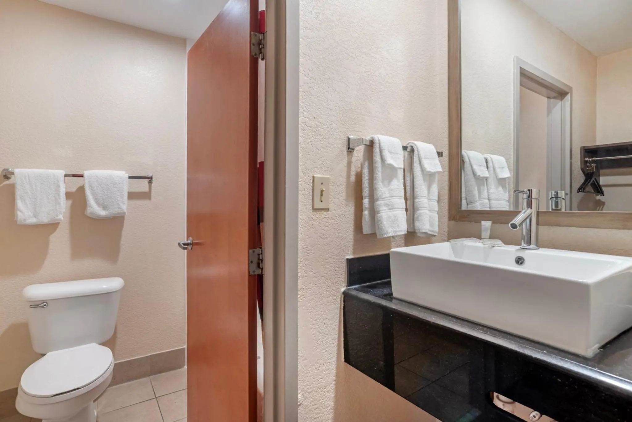 Bathroom in Red Roof PLUS & Suites Vicksburg