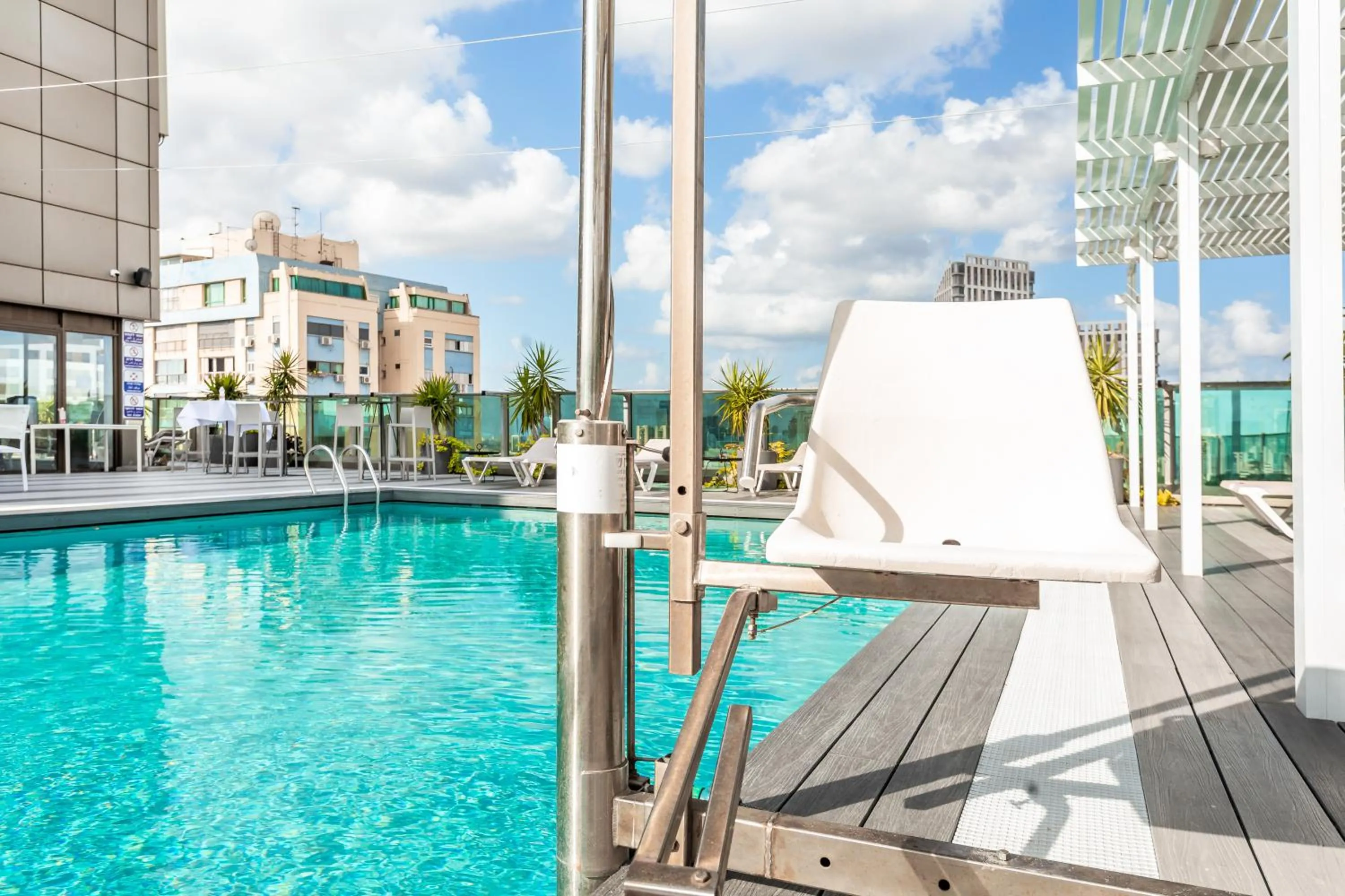 Swimming Pool in Ramada by Wyndham Ramat Gan