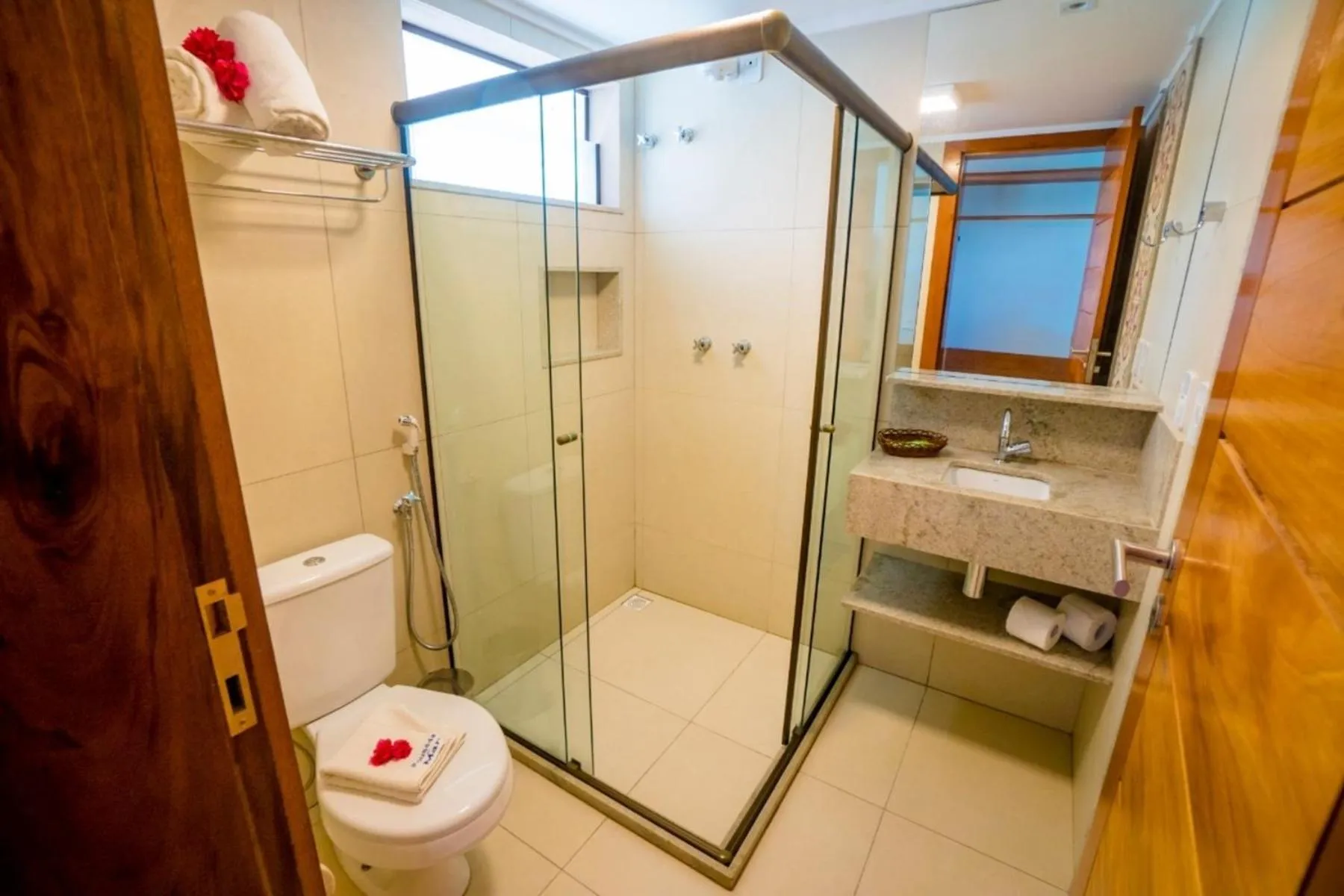 Shower in Pousada do Mar