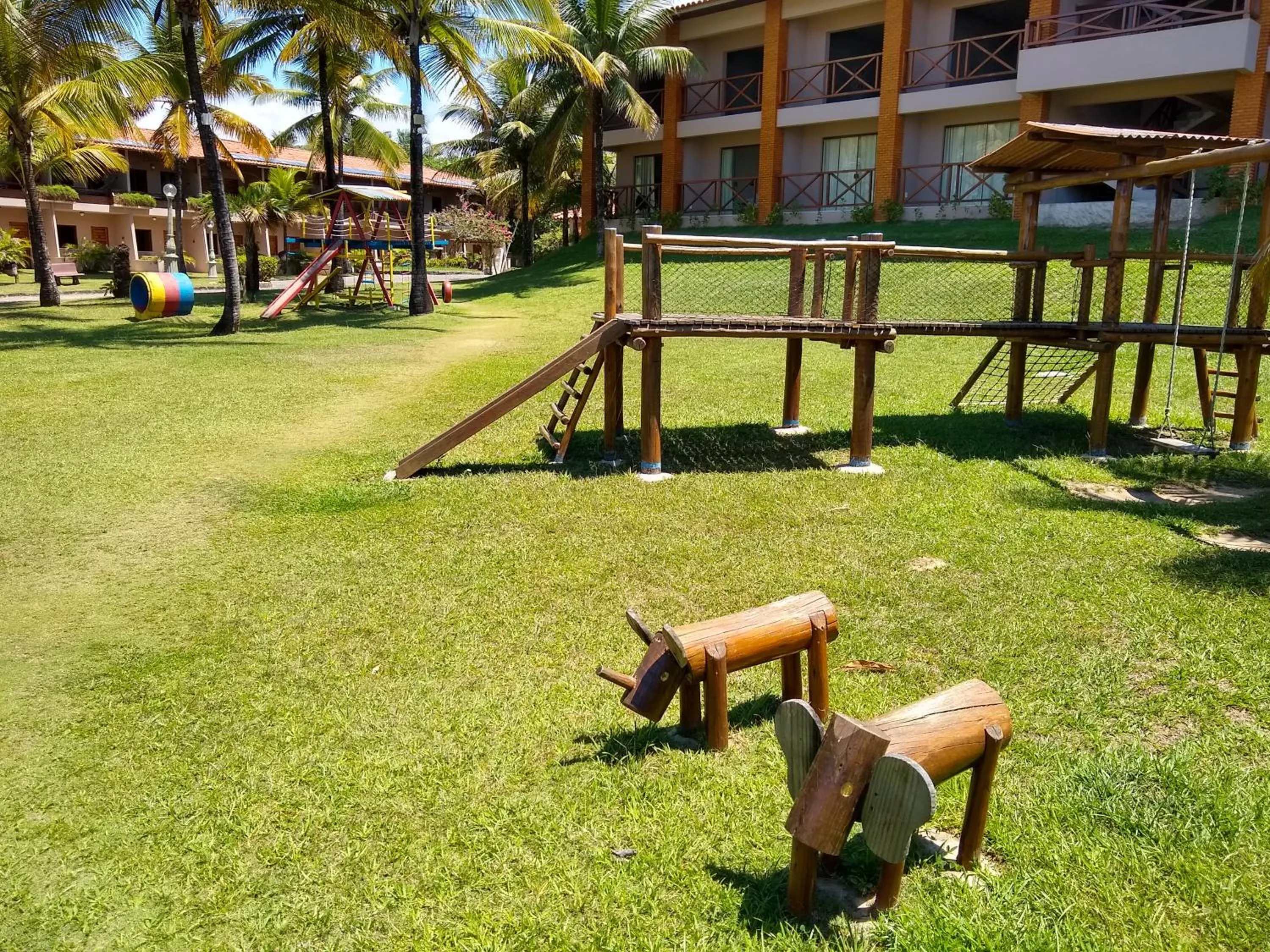 Children play ground in Pousada do Mar