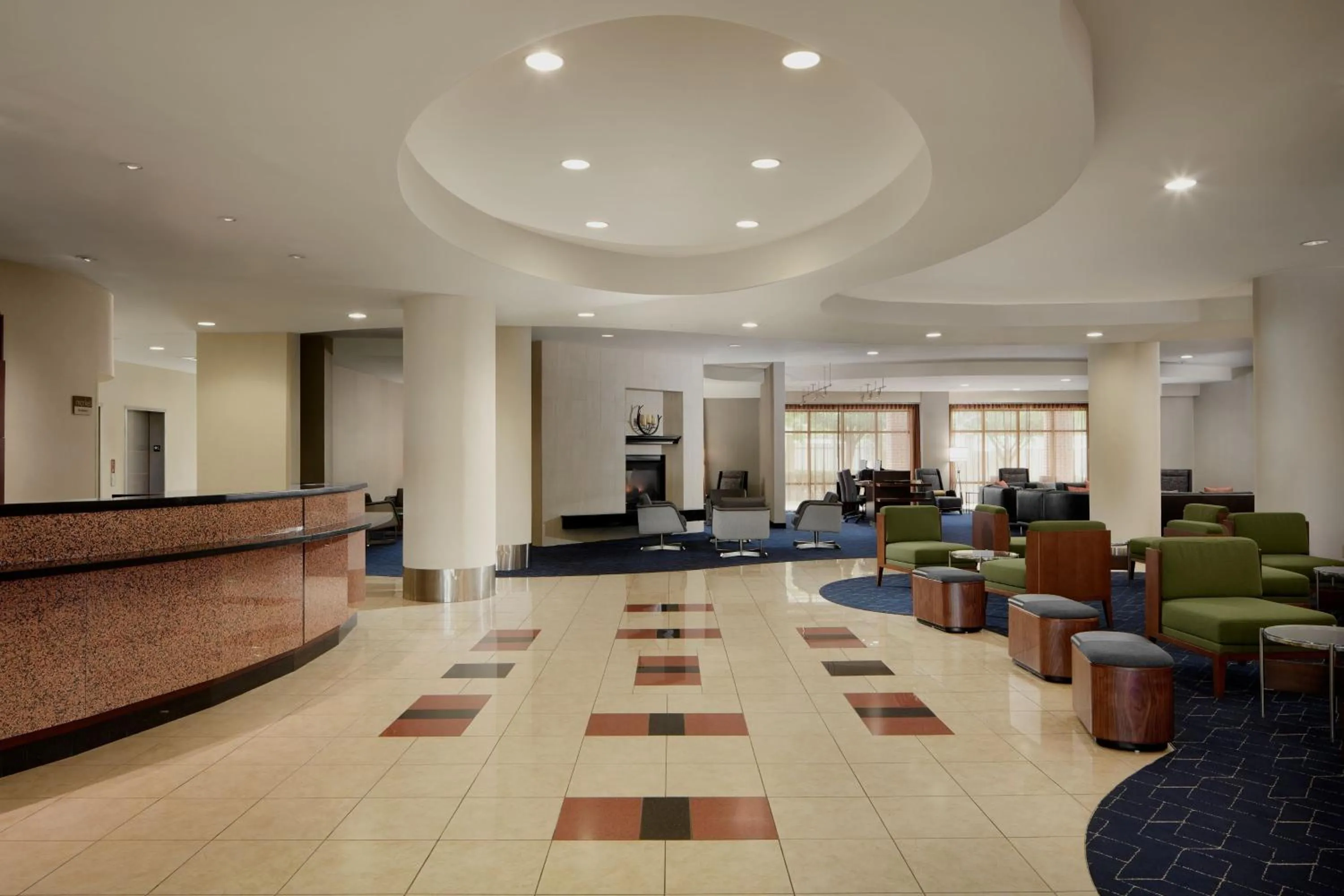 Lobby or reception in Courtyard by Marriott Winchester Medical Center