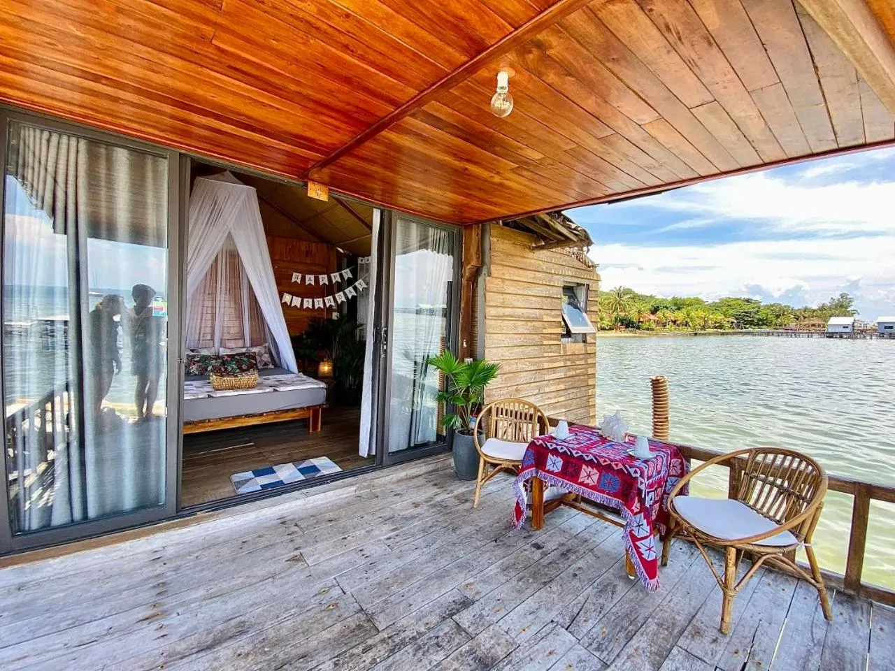 Patio in Freedom Beach Resort