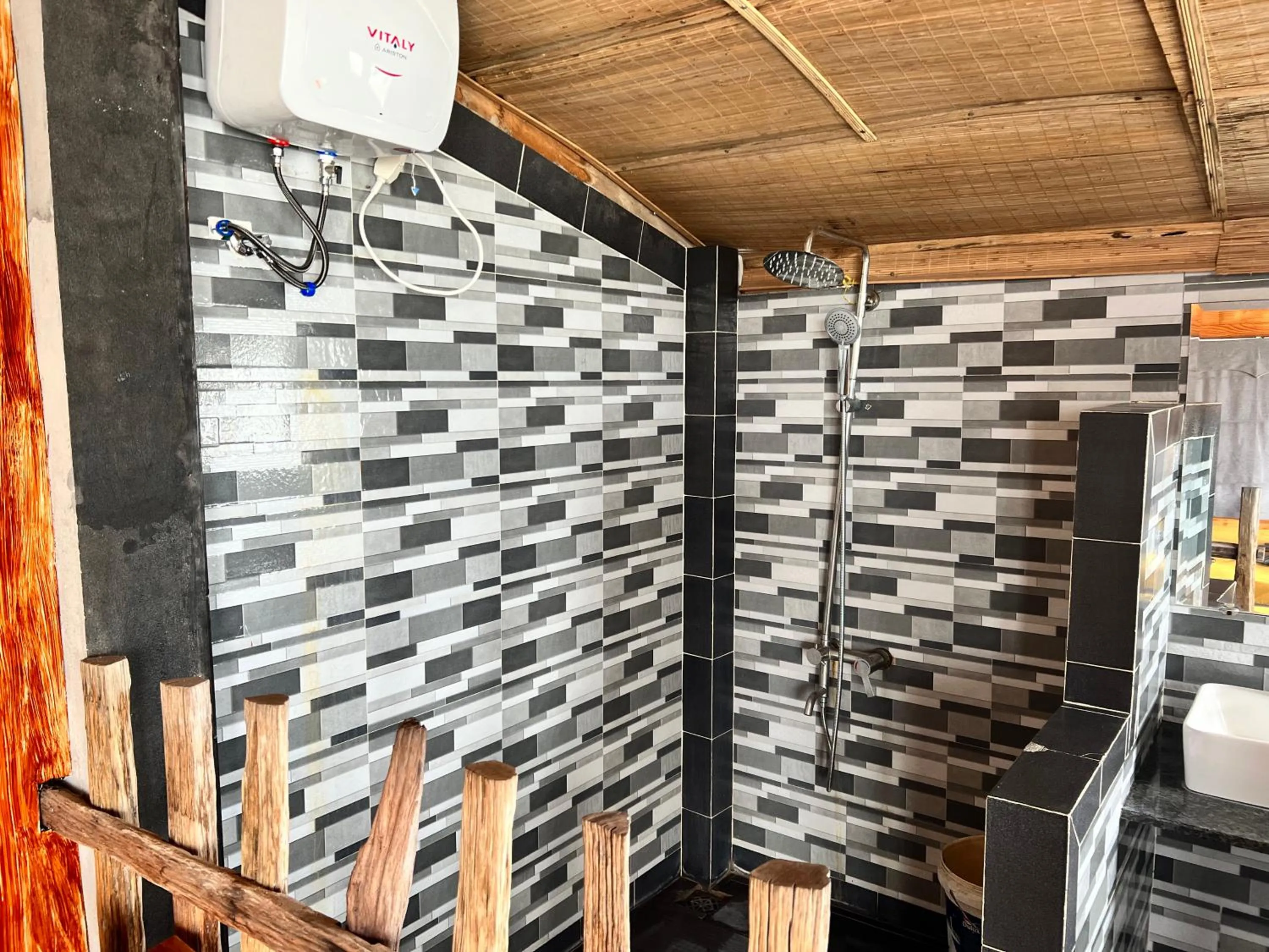 Bathroom in Freedom Beach Resort