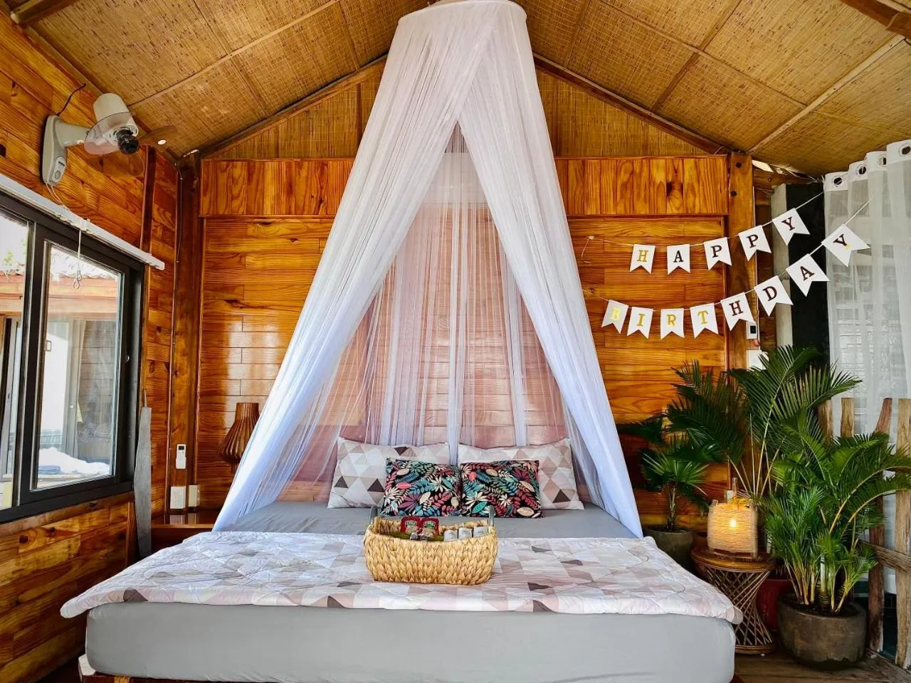 Bed in Freedom Beach Resort