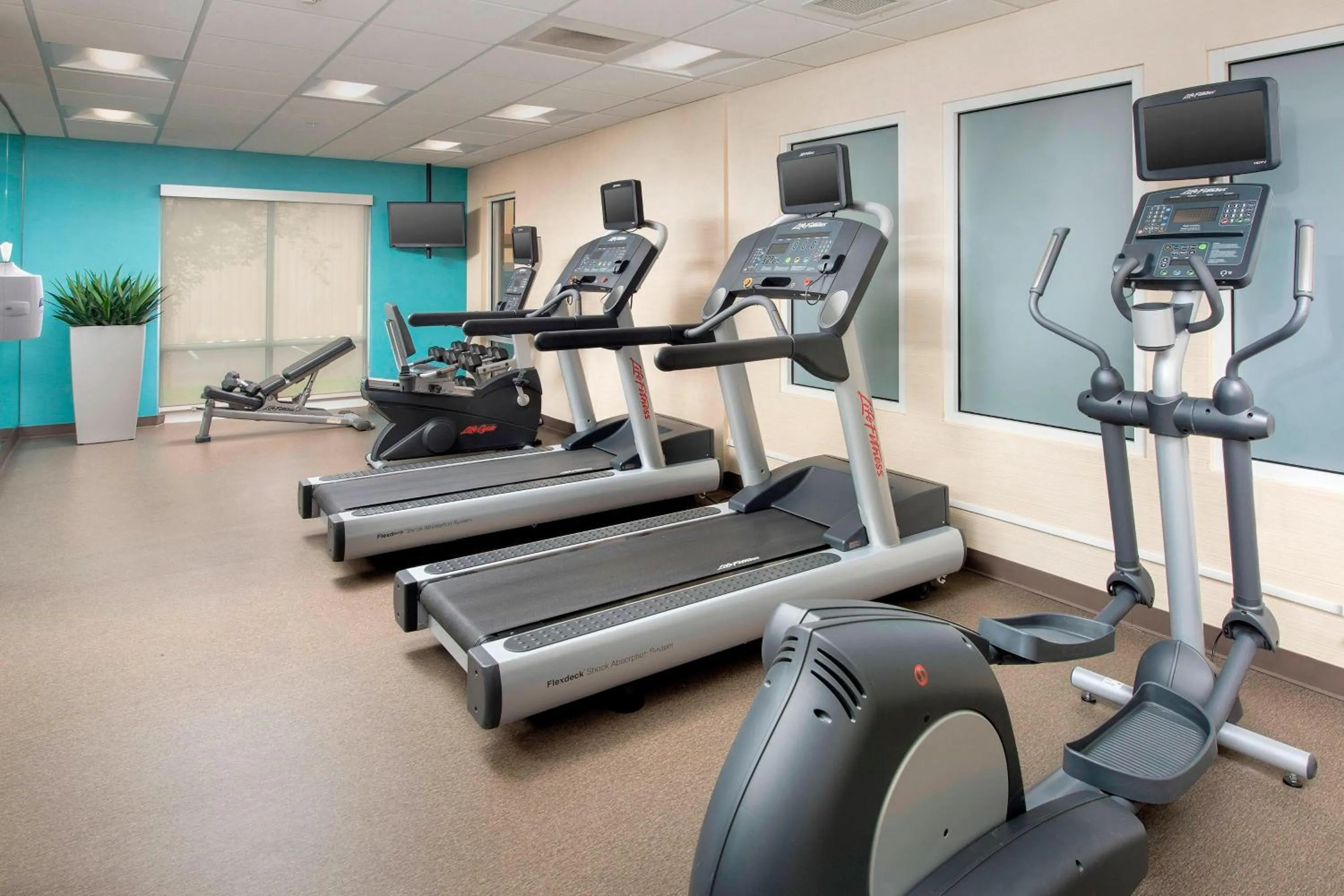 Fitness centre/facilities in Fairfield Inn & Suites by Marriott Yakima