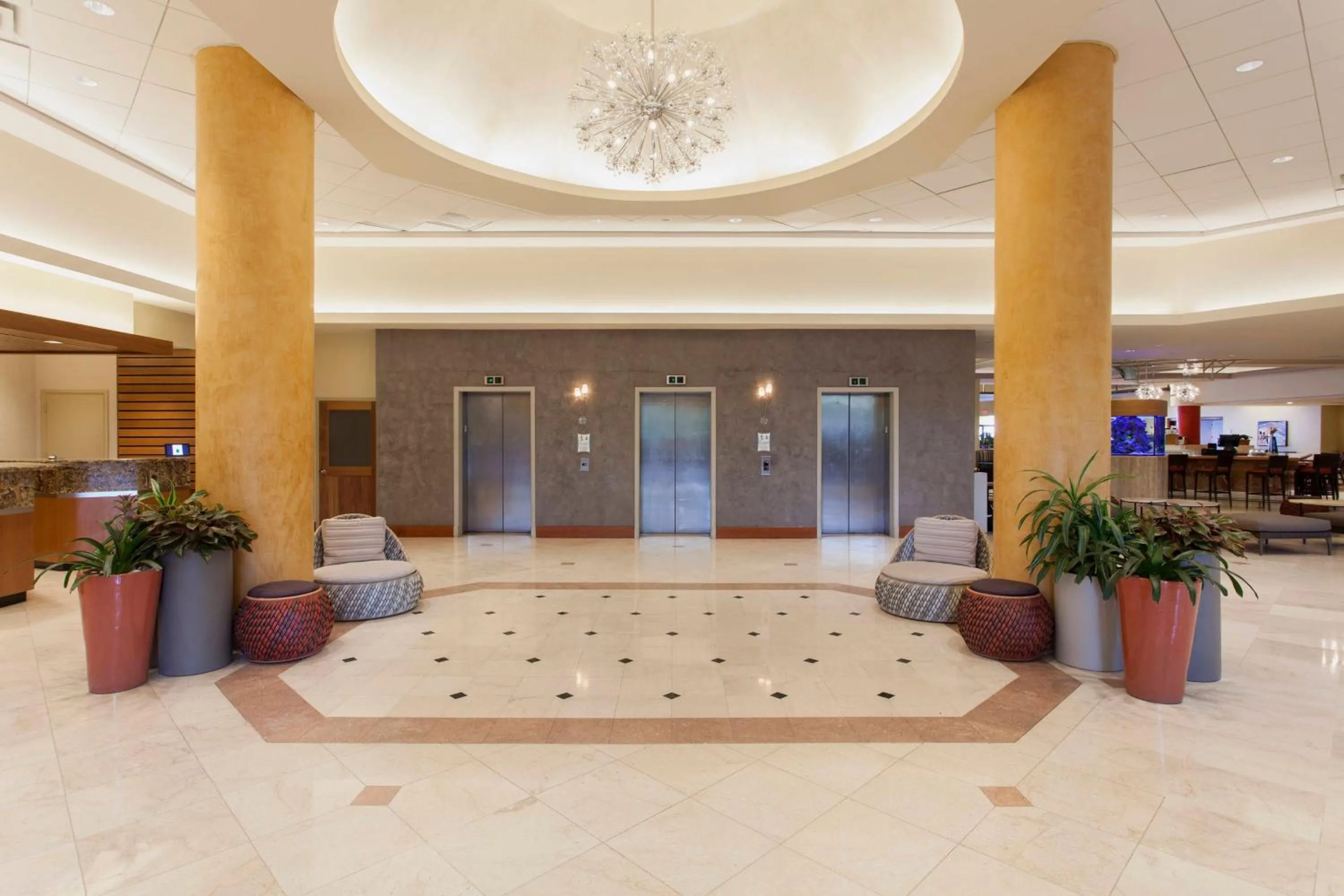 Lobby or reception in Courtyard by Marriott Isla Verde Beach Resort